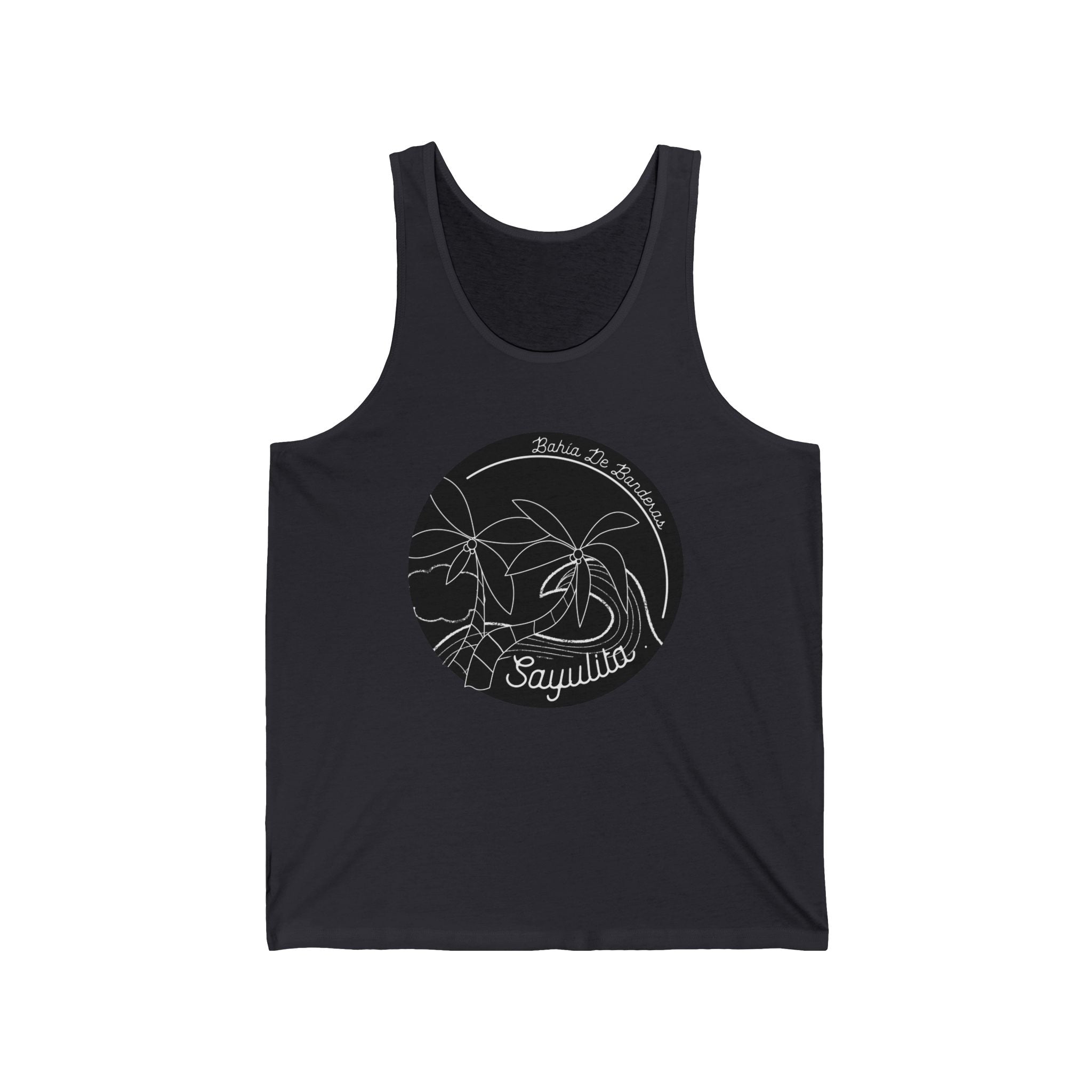 Sayulita, Nayarit Mexico Beach Tank Top — Vintage Island Vibe Summer Tank