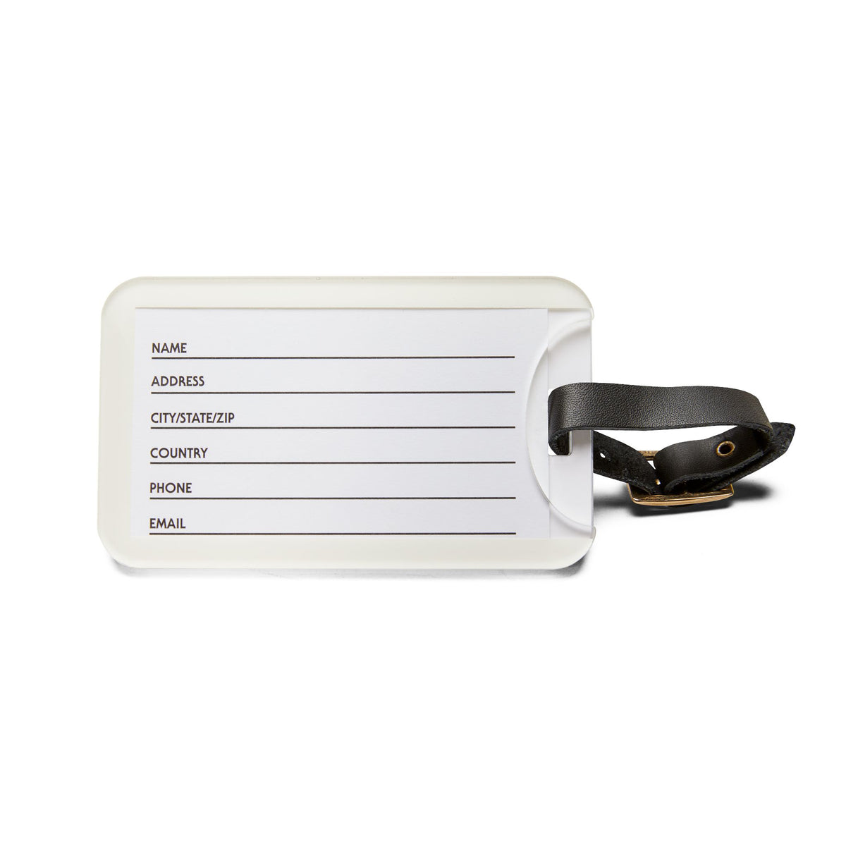 Purple Zebra Luggage Tag - Vibrant Animal Print Travel ID
