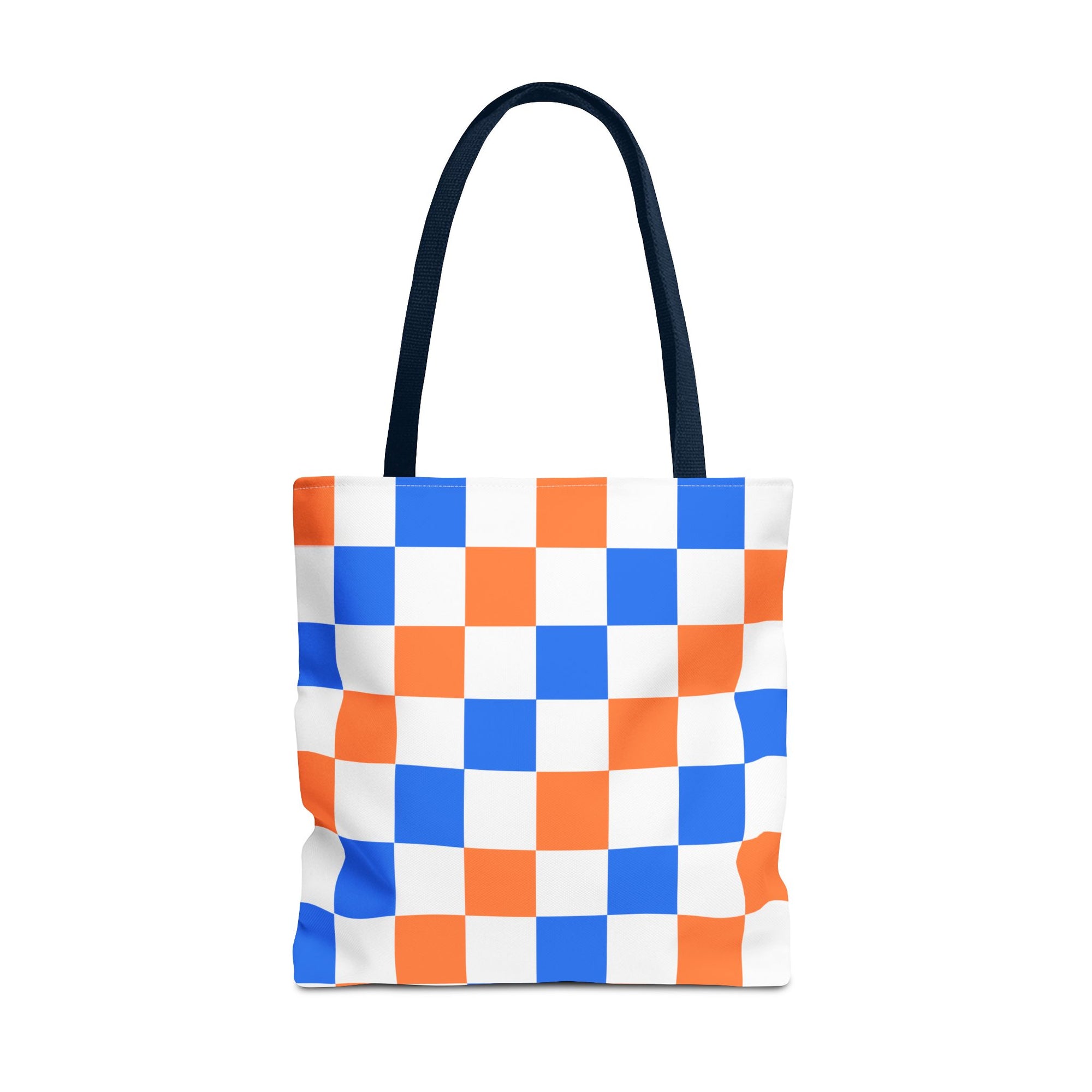 Broncos Checkerboard Tote Bag