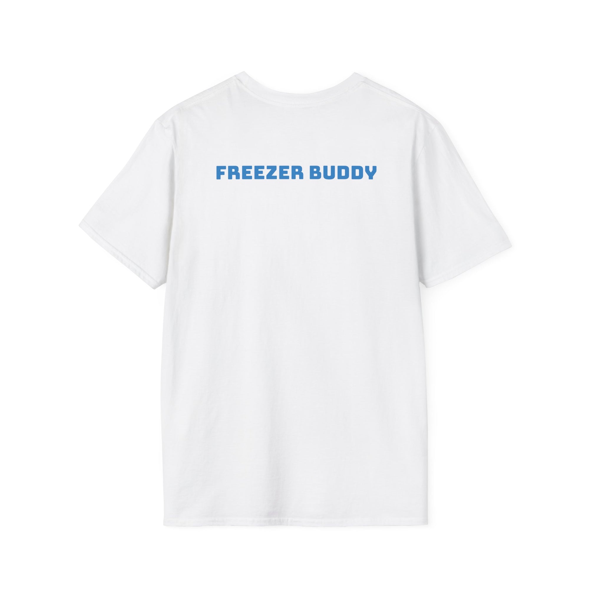 Knife Hit 90s spiral graphic T-Shirt | Freezer Buddy back print