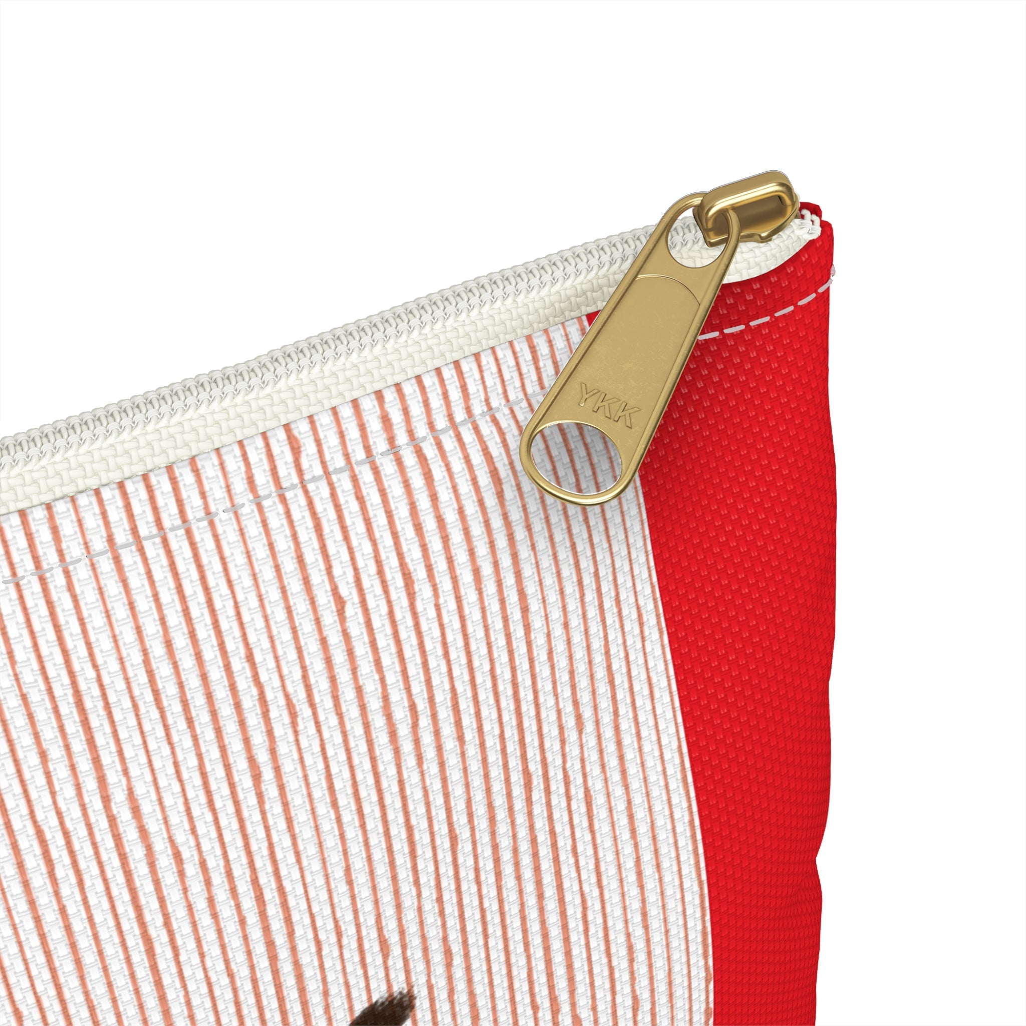 Dachshund Pouch — Cute Wiener Dog Accessory Bag with Red Sweater