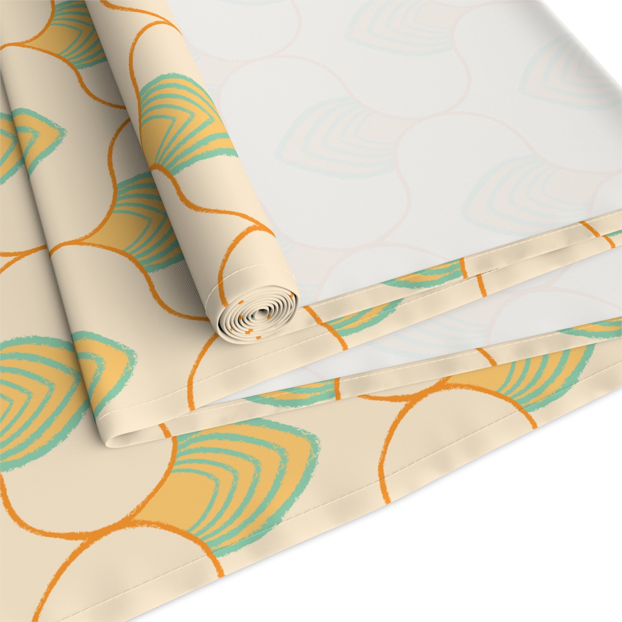 Geometric Table Runner (Cotton, Poly)