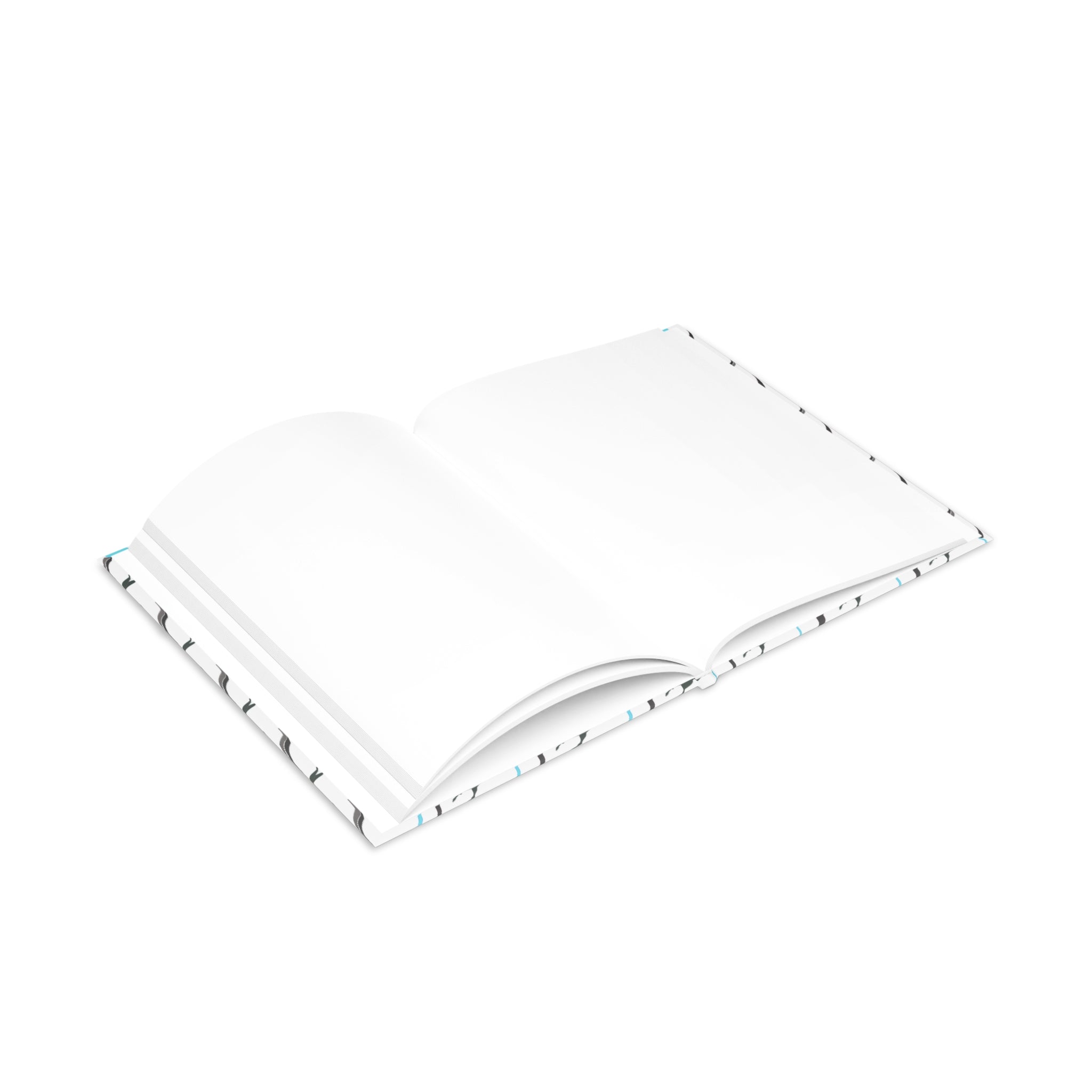 Stylist's Tools Hardcover Notebook | Scissors Brush Comb Pattern Journal