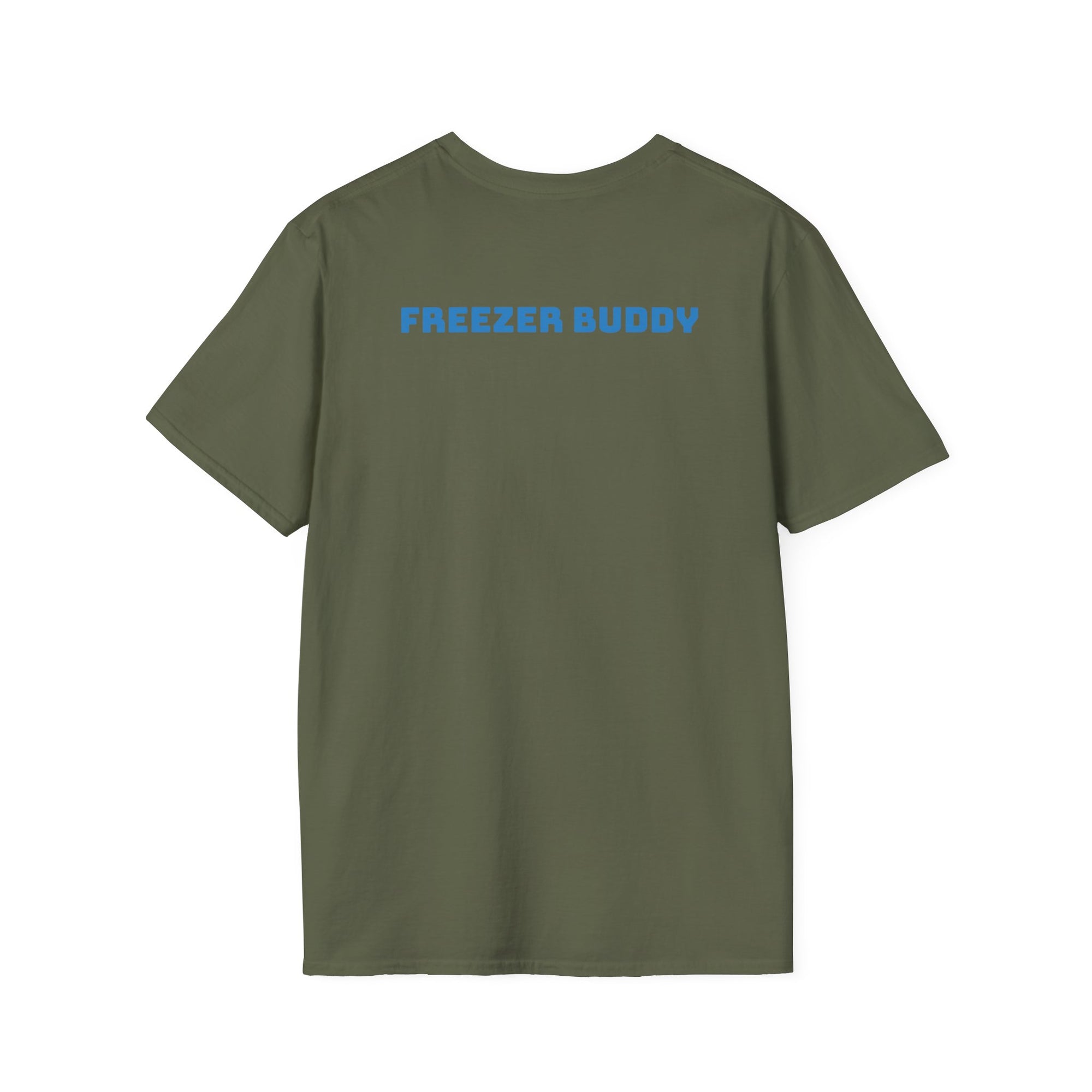Knife Hit 90s spiral graphic T-Shirt | Freezer Buddy back print