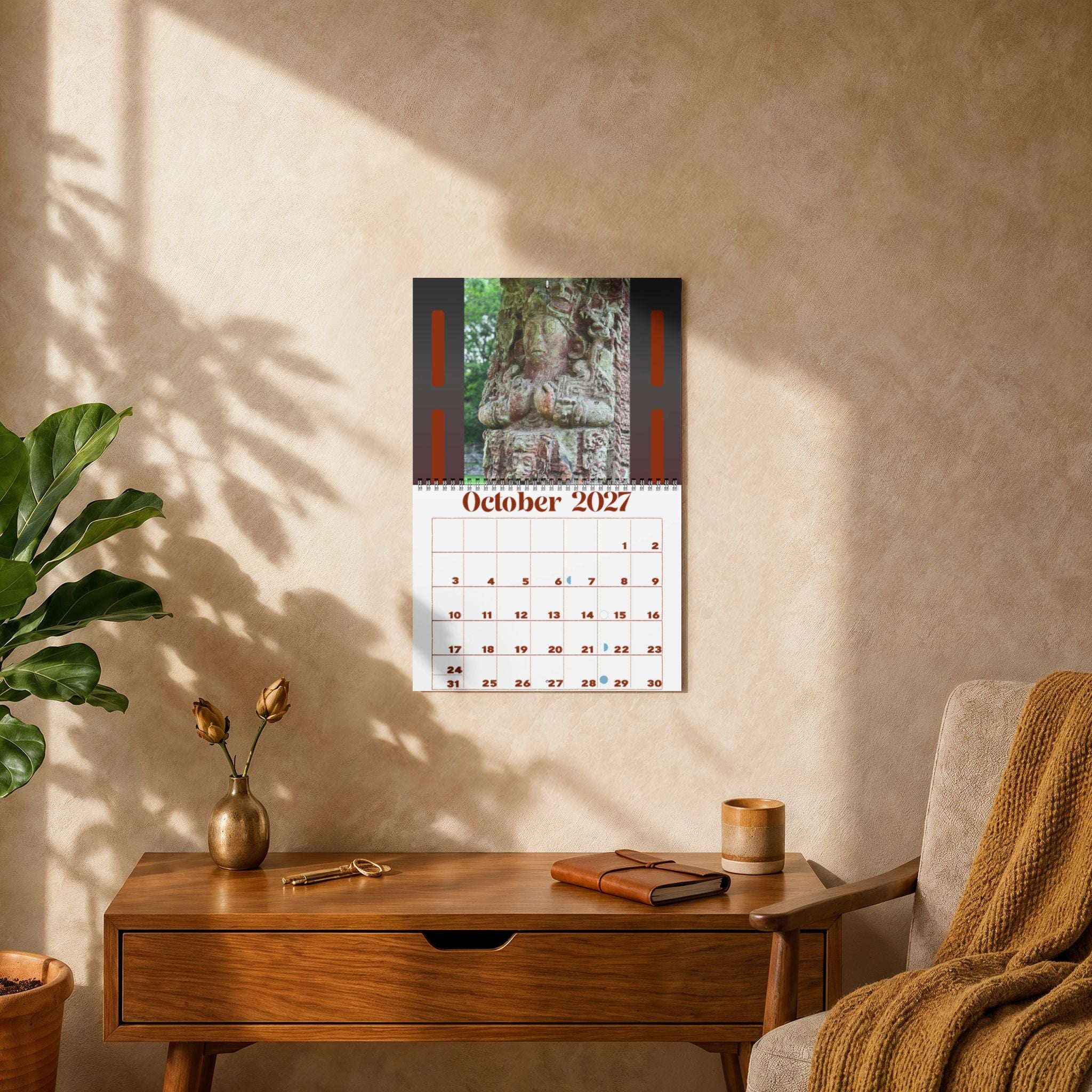 Mayan Ruins 2027 Wall Calendar