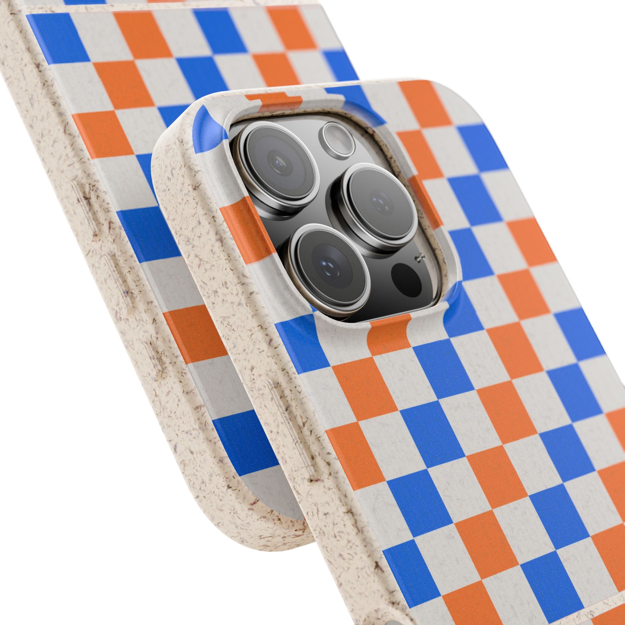 Bronco Checkerboard Phone Case, Biodegradable