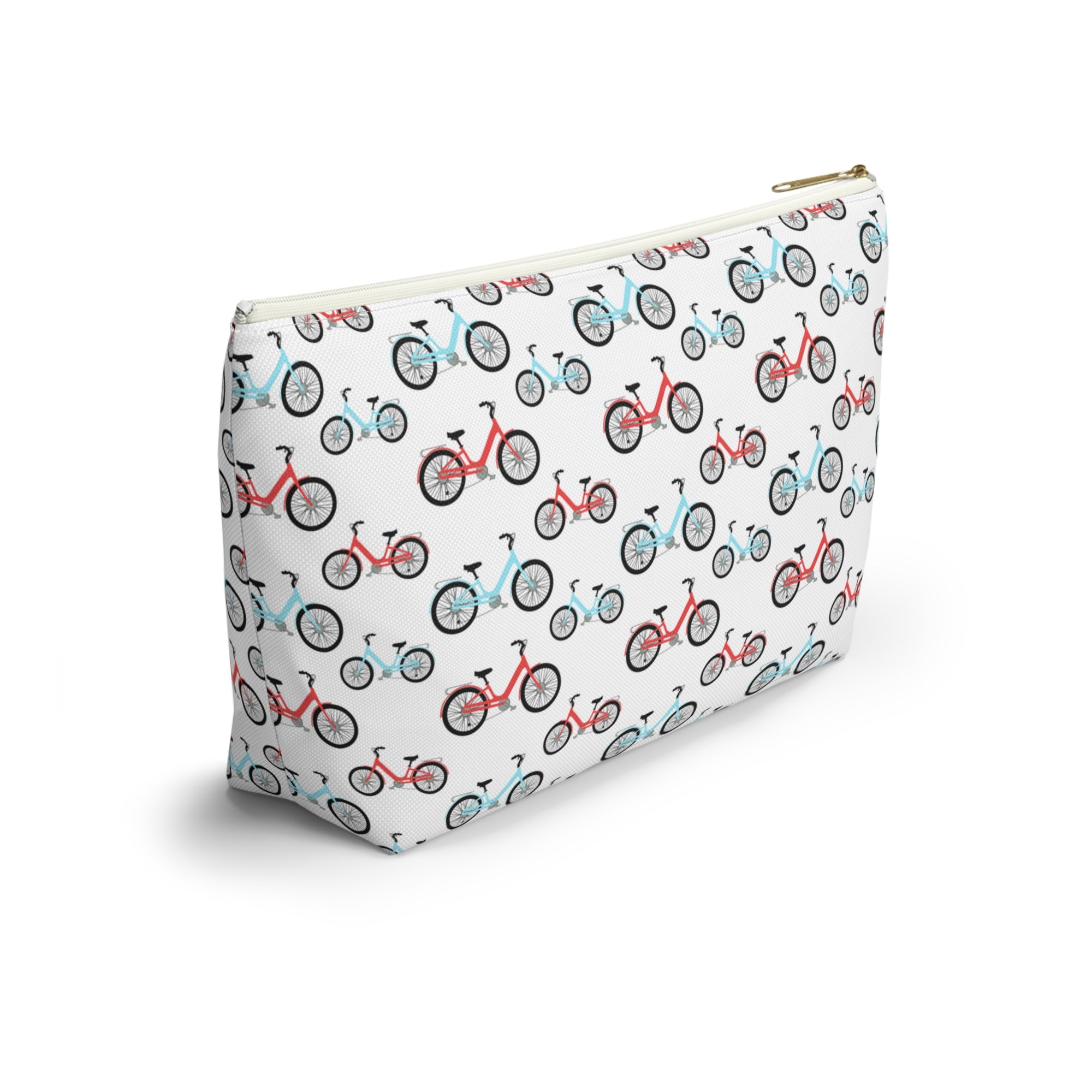 Bicycle-Themed Accessory Pouch