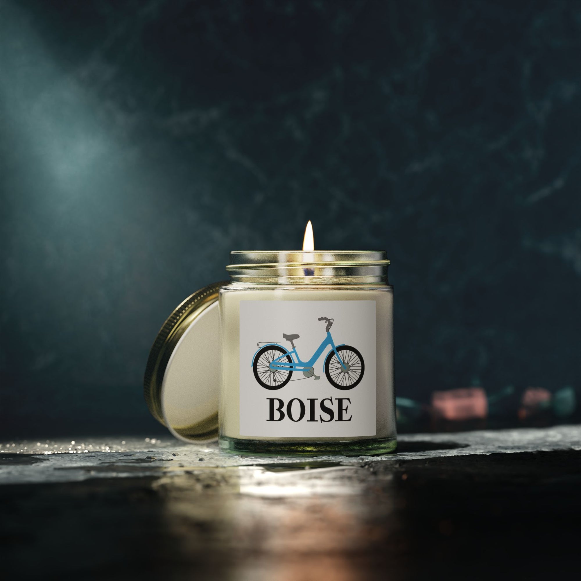 Boise Bicycle Candles | Coconut Apricot Wax
