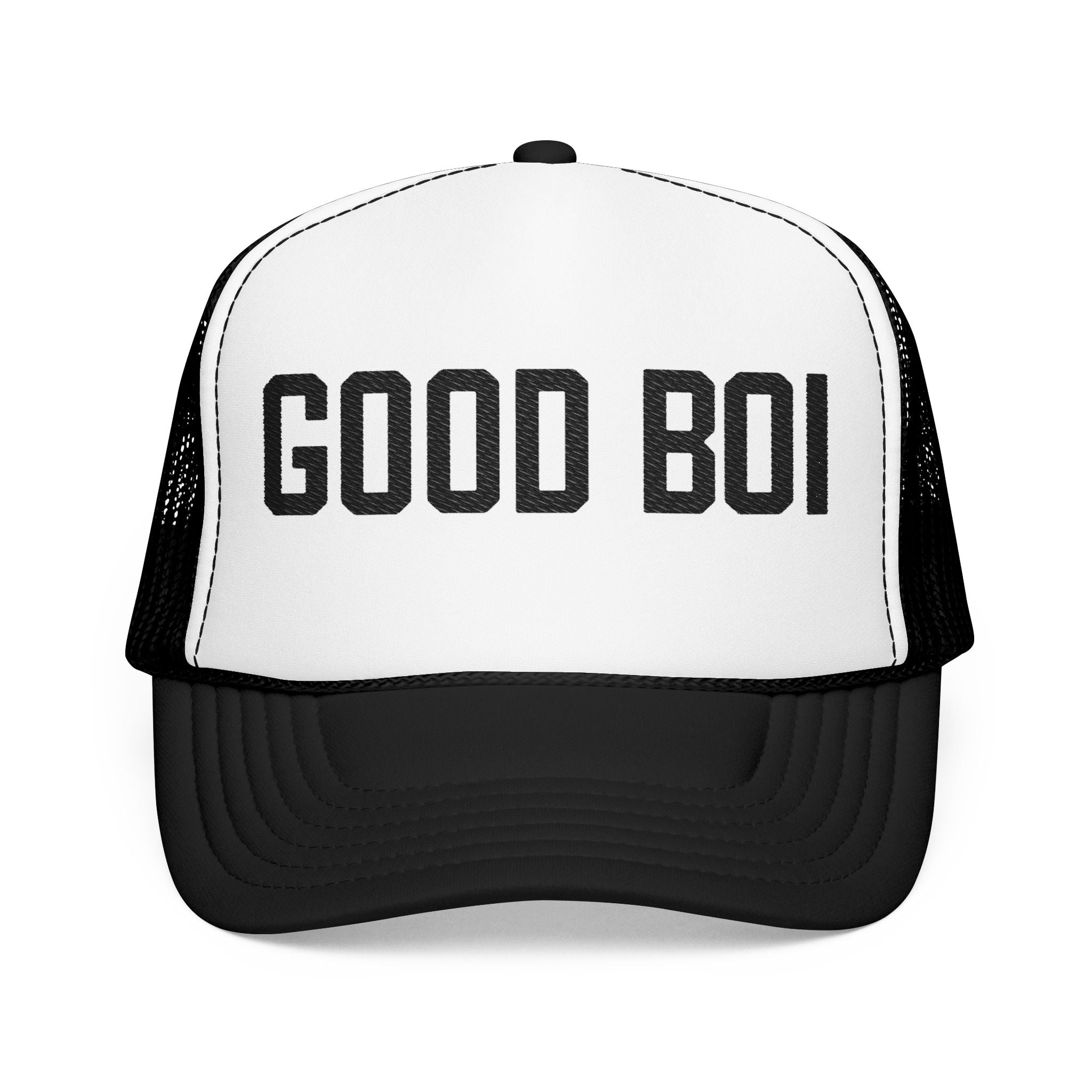 Good Boi Embroidered Trucker Hat — Boise Lover Hat