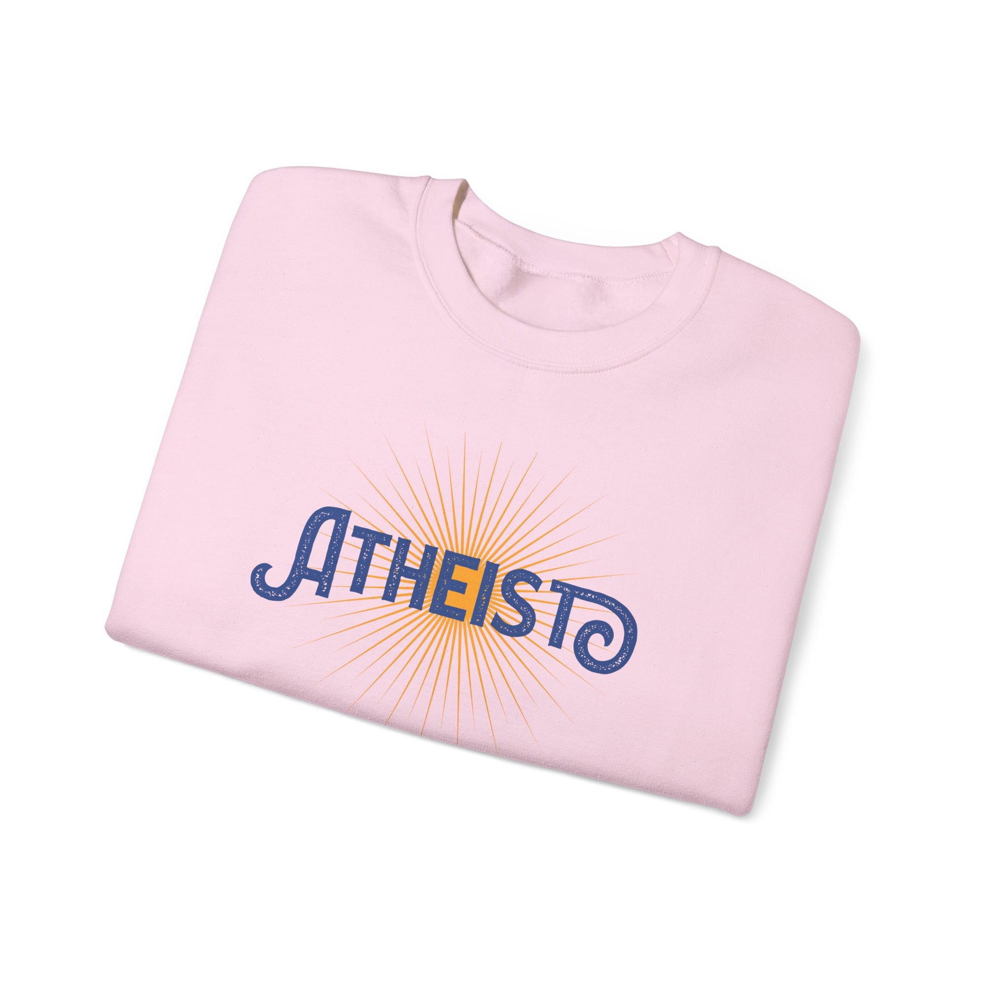 Atheist Retro Sun Crewneck Sweatshirt