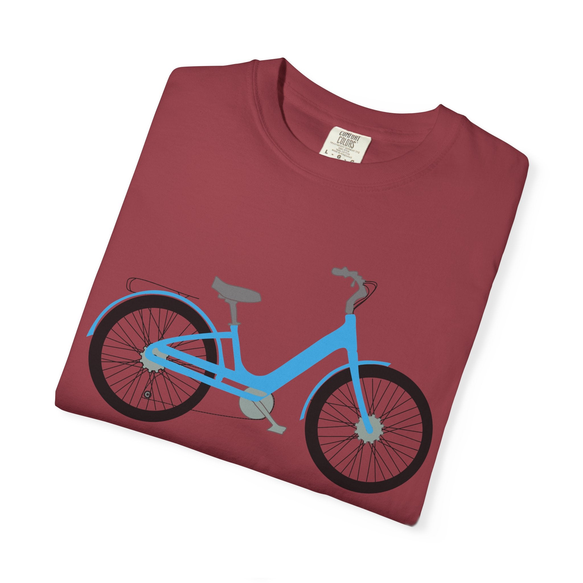 Boise Bicycle T-Shirt, Casual Bike Apparel, Gift for Cycling Enthusiasts, Comfortable Summer Tee, Unisex Graphic T-Shirt