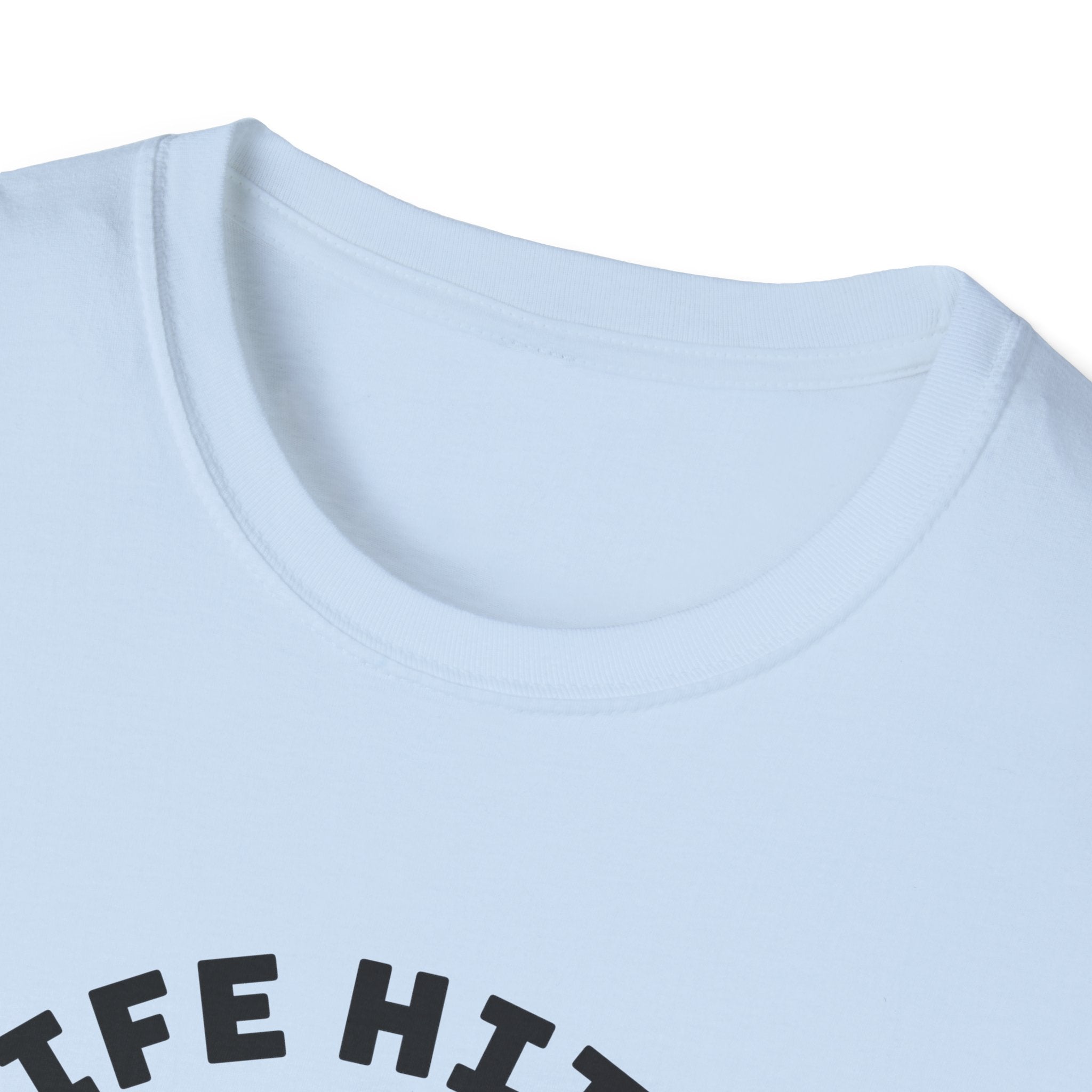 Knife Hit 90s spiral graphic T-Shirt | Freezer Buddy back print