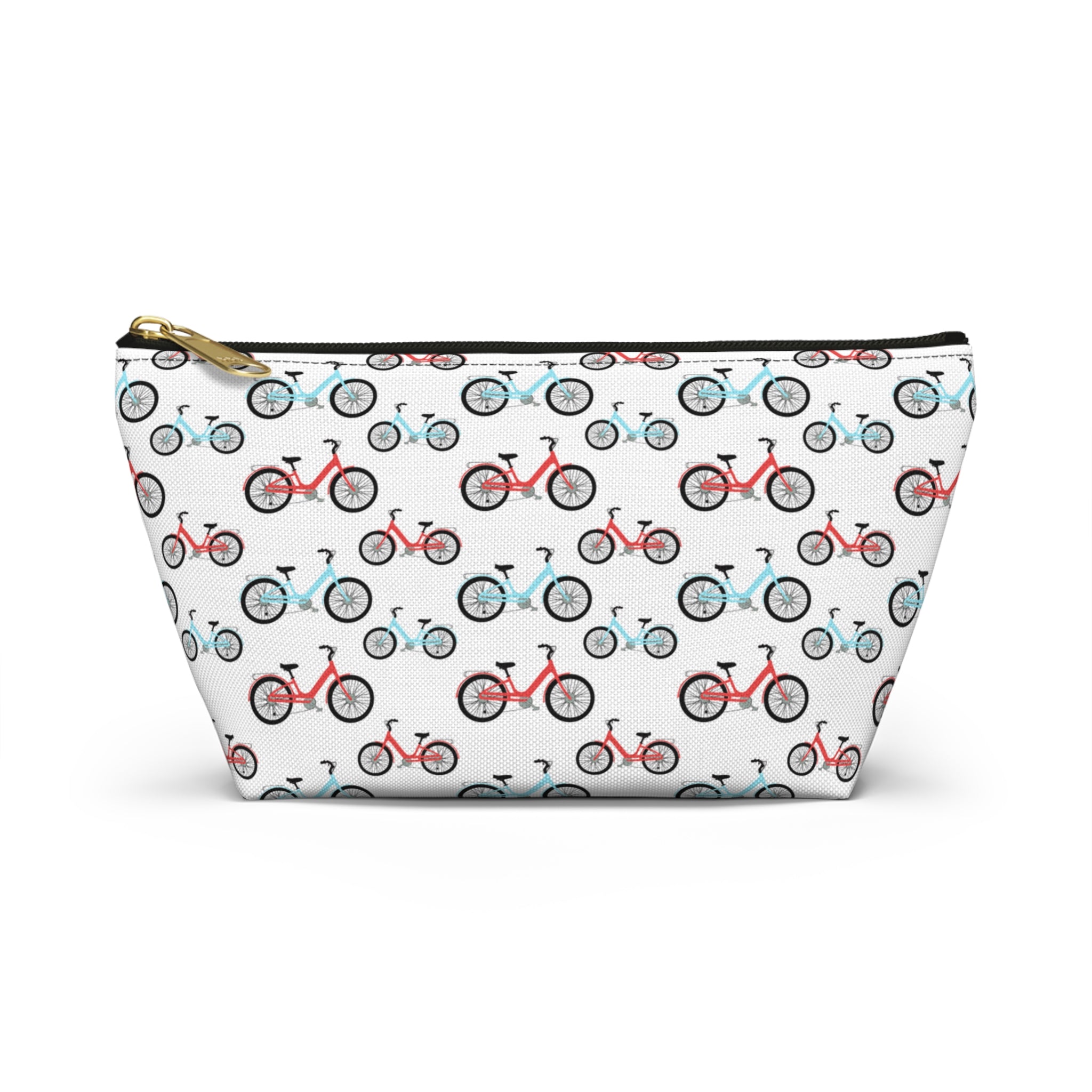 Bicycle-Themed Accessory Pouch
