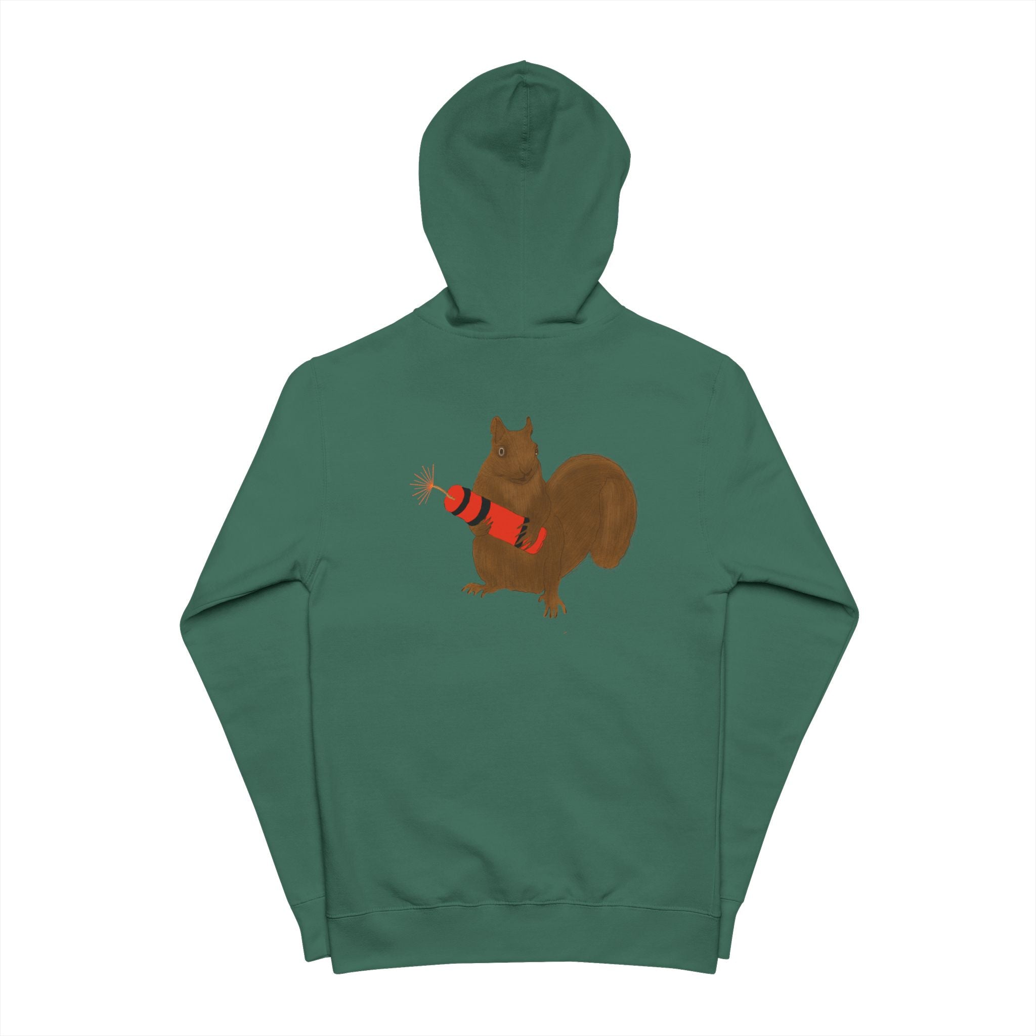 Squirrel Wear Zip It Hoodie