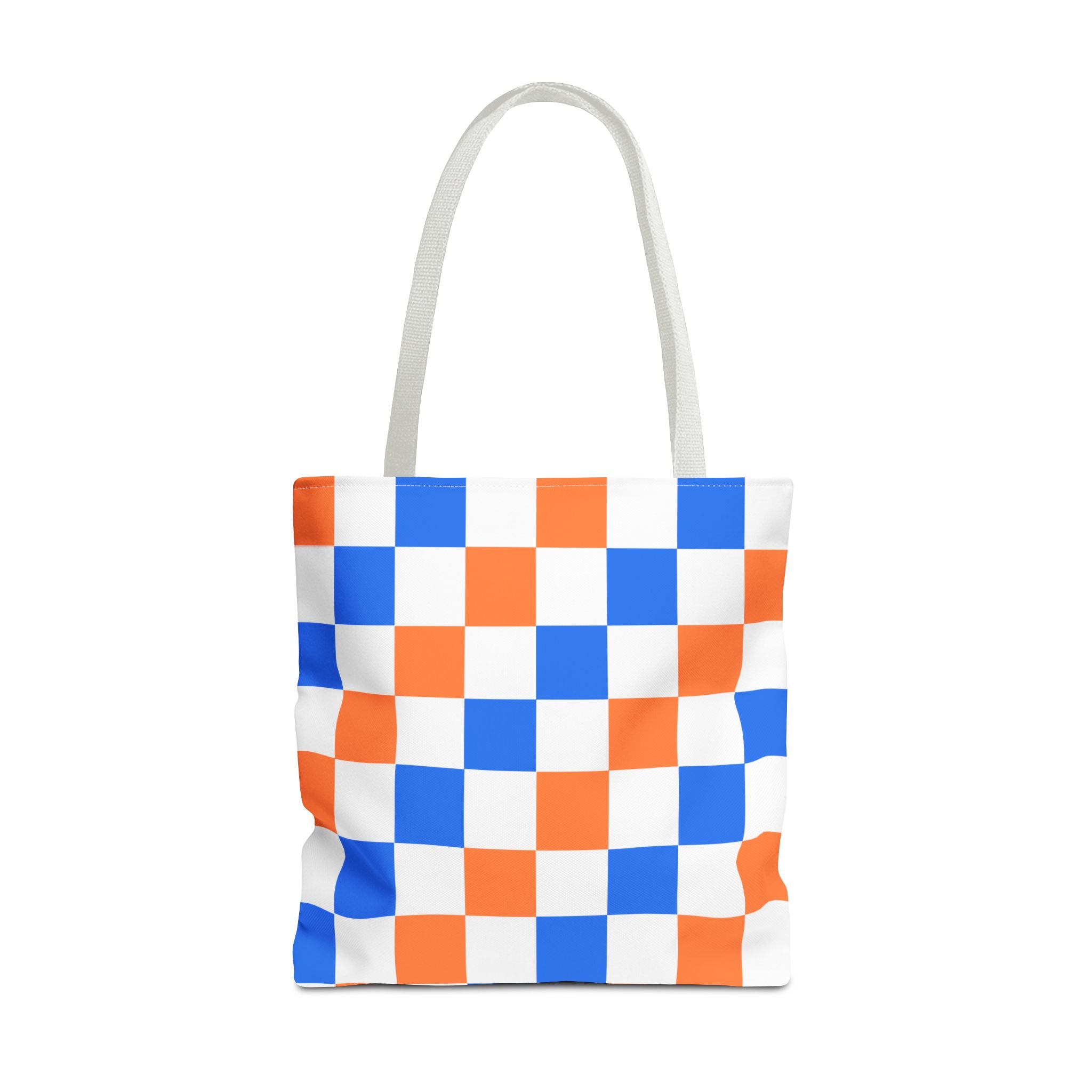 Broncos Checkerboard Tote Bag