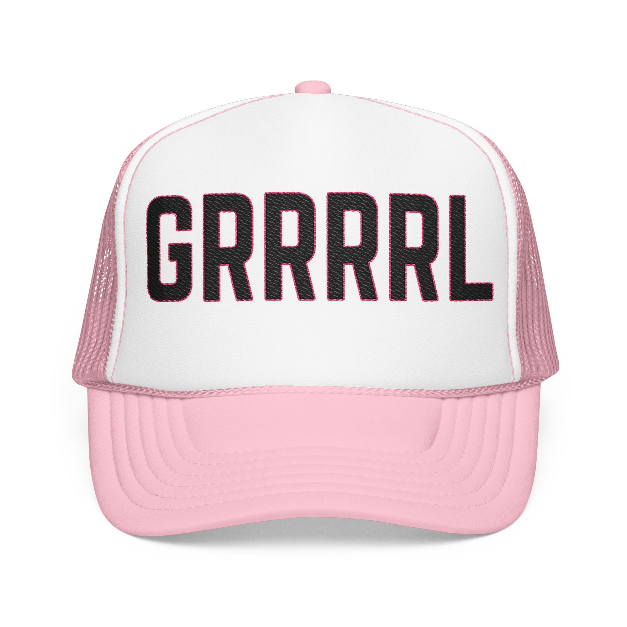 Grrrrrl Embroidery Foam Trucker Hat