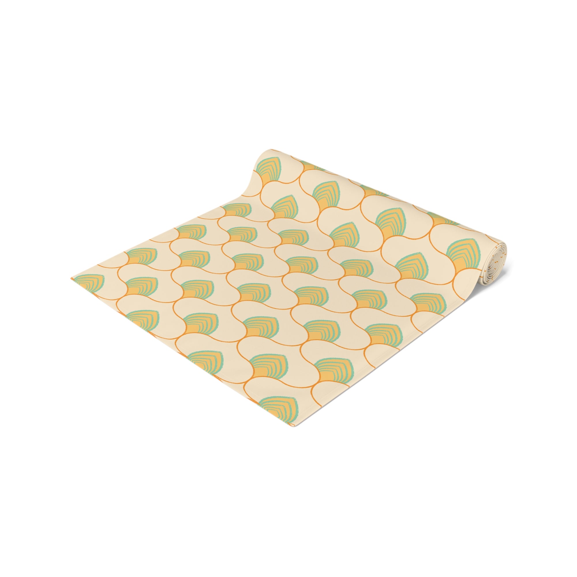 Geometric Table Runner (Cotton, Poly)