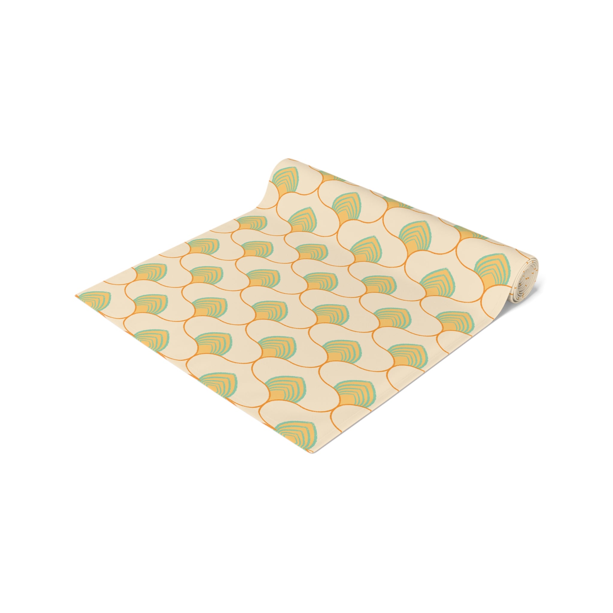Geometric Table Runner (Cotton, Poly)