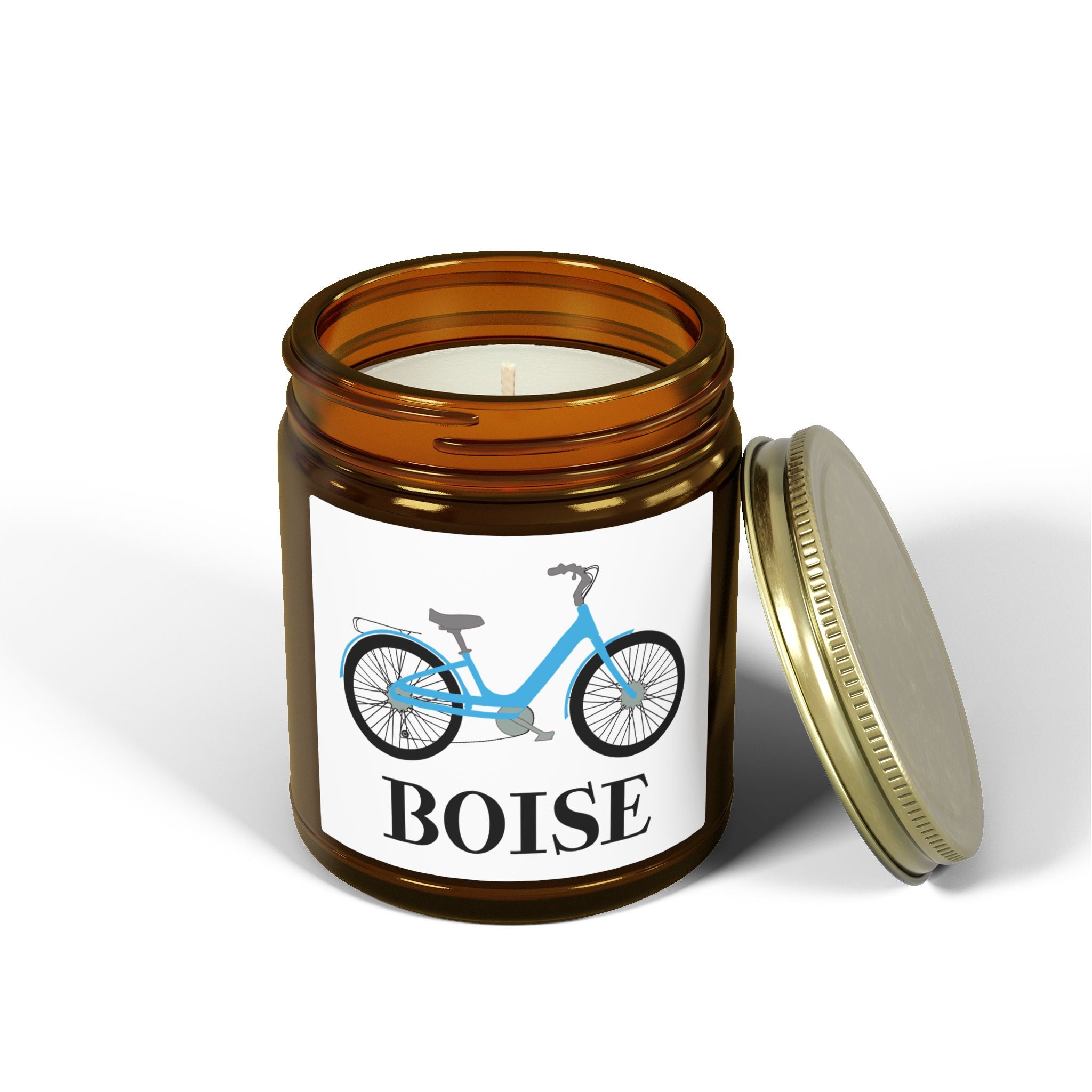 Boise Bicycle Candles | Coconut Apricot Wax