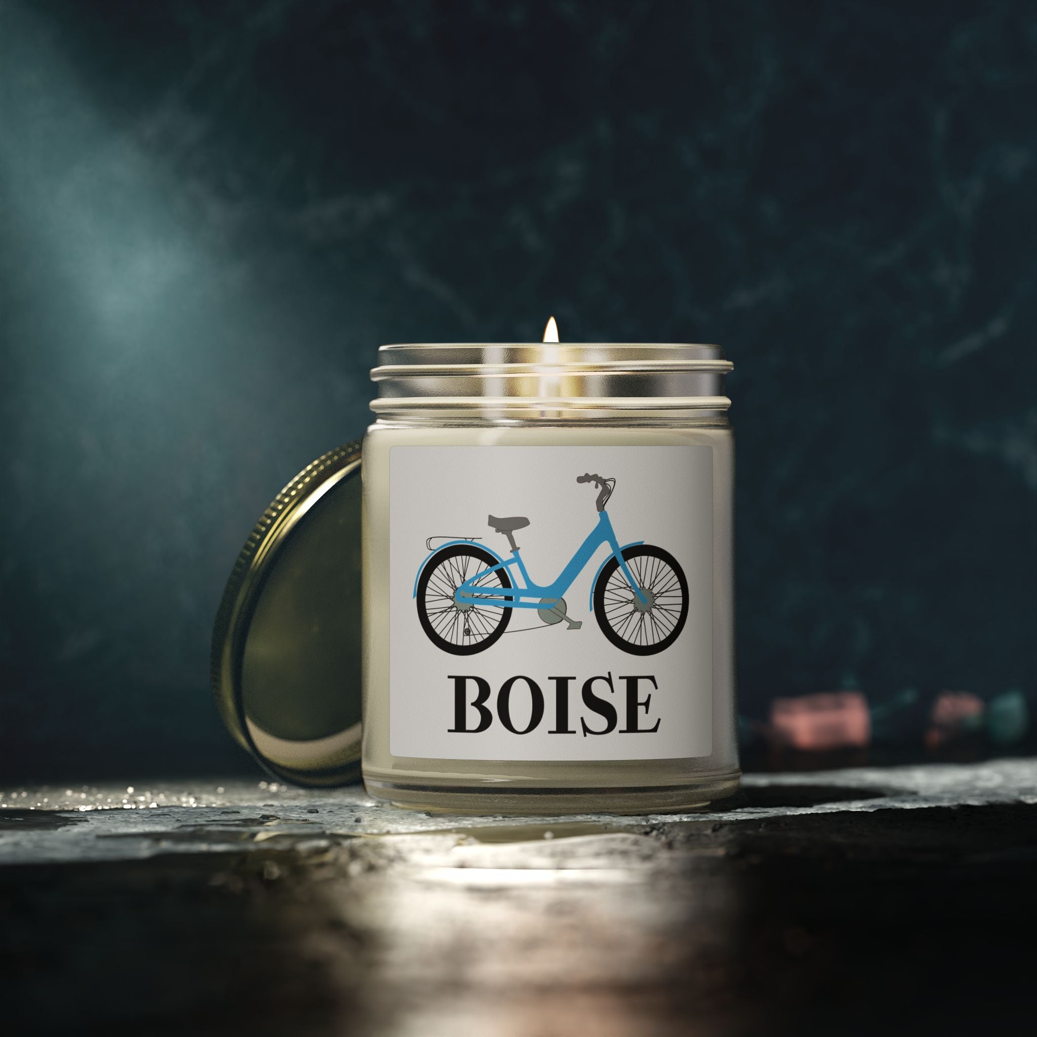Boise Bicycle Candles | Coconut Apricot Wax