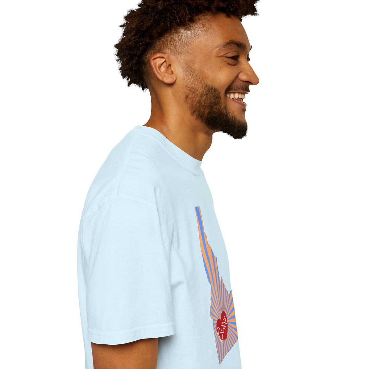 Idaho Circus Boise Heart T-Shirt — Bronco Circus Tee