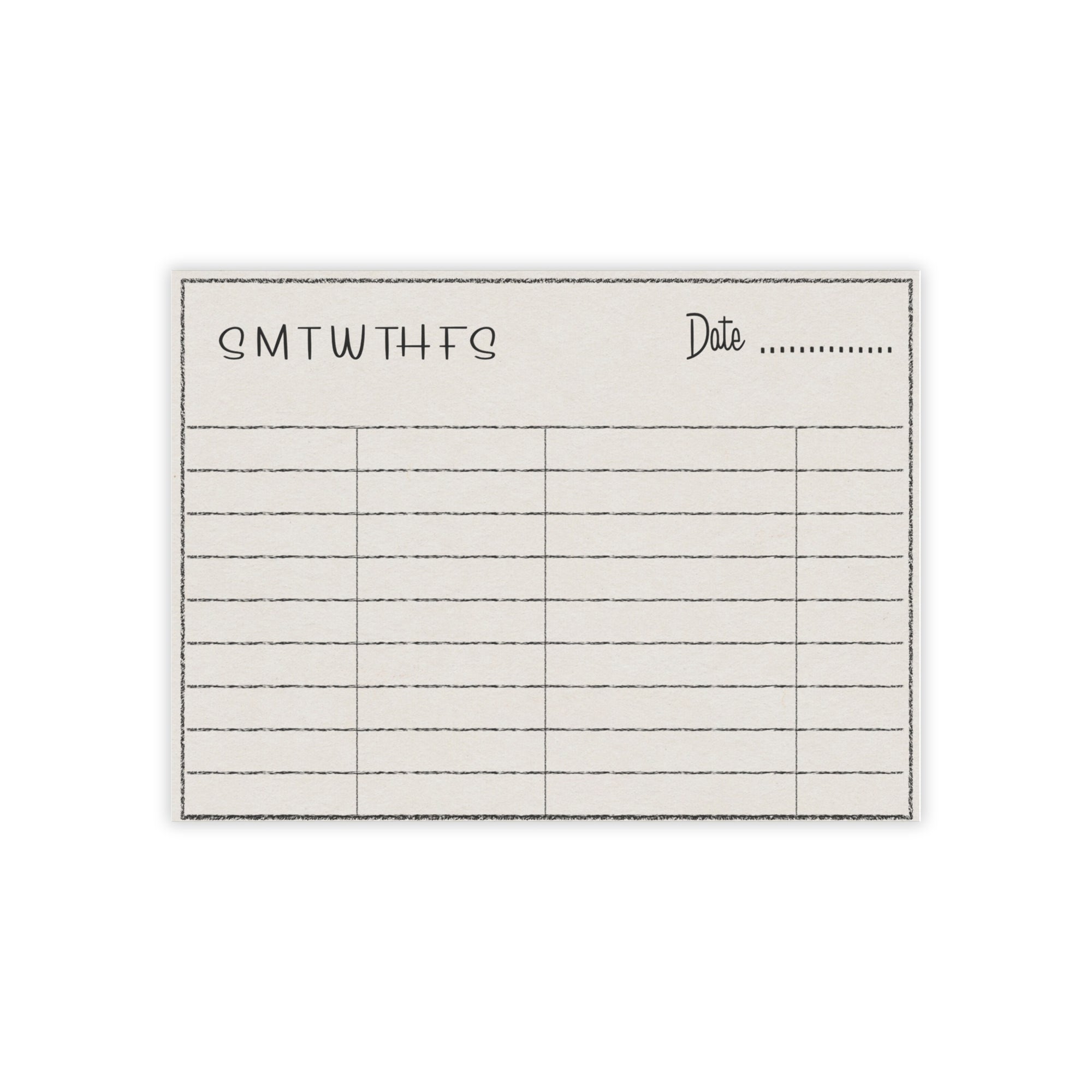 Atomic Daily To-Do Post It Notes