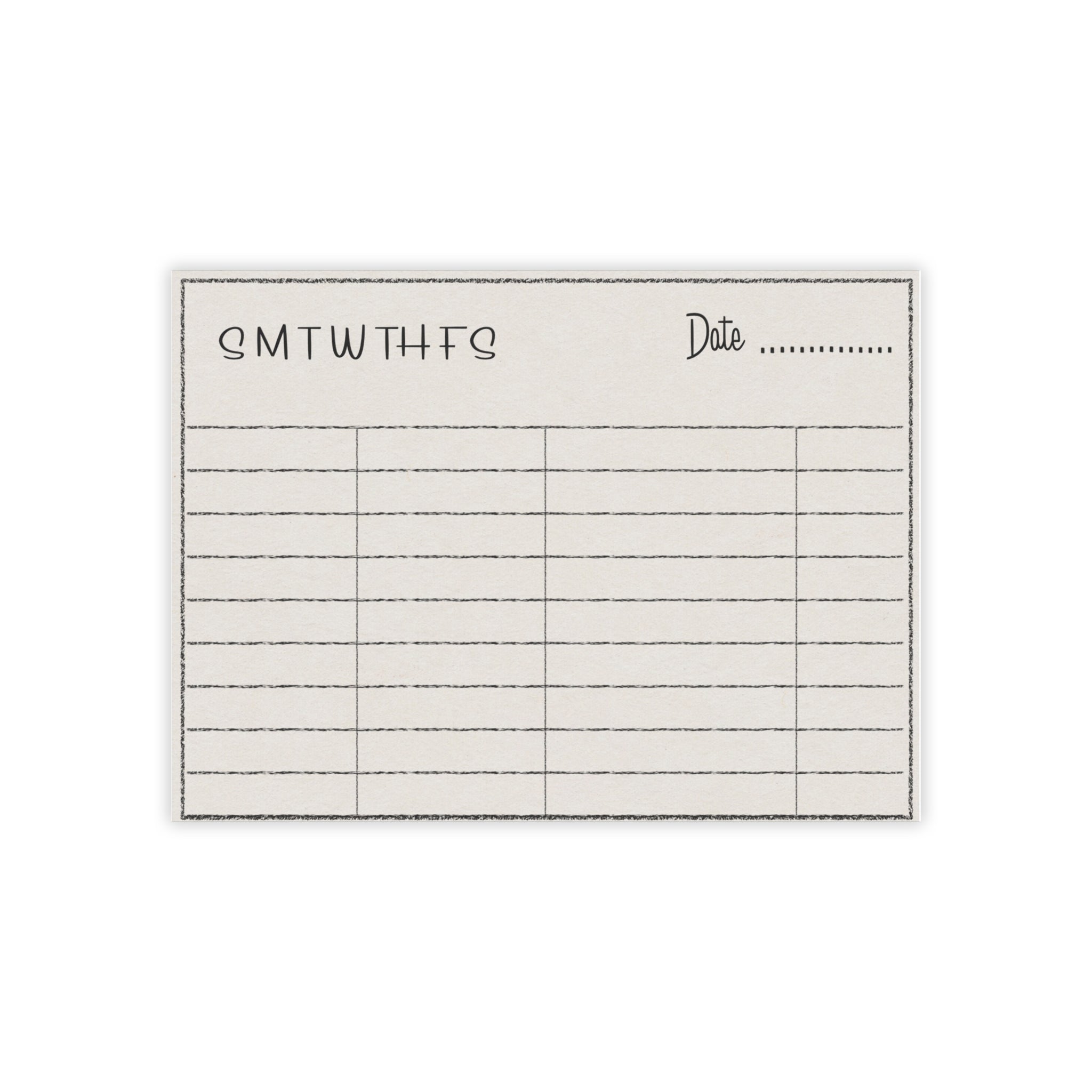 Atomic Daily To-Do Post It Notes