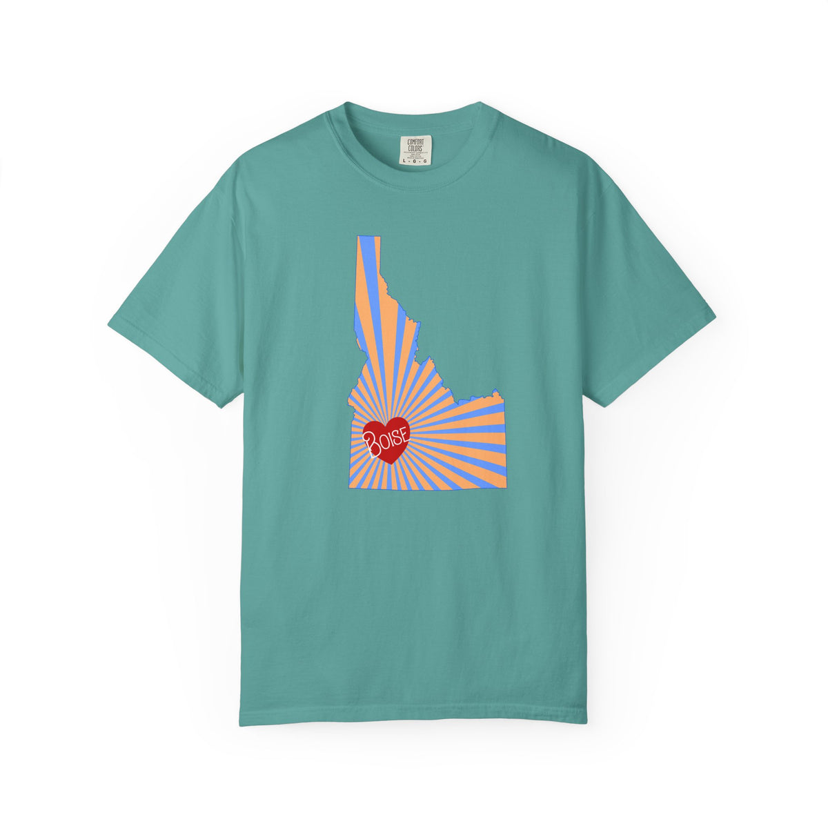 Idaho Circus Boise Heart T-Shirt — Bronco Circus Tee