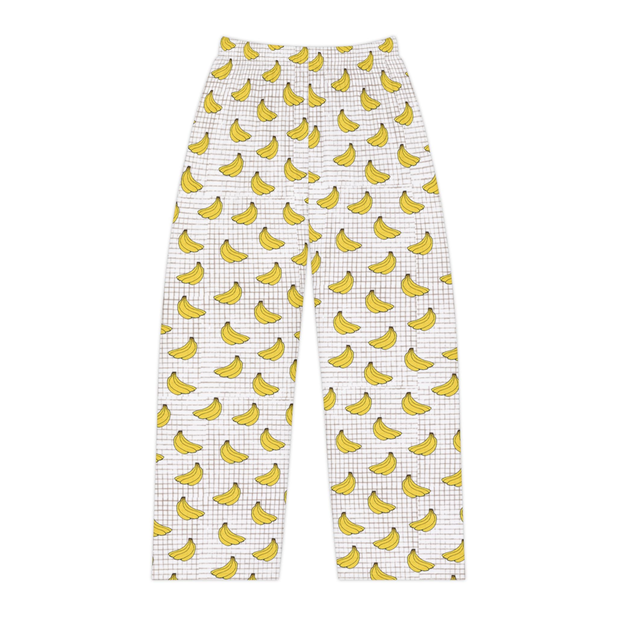 Banana Print Women's Pajama Pants