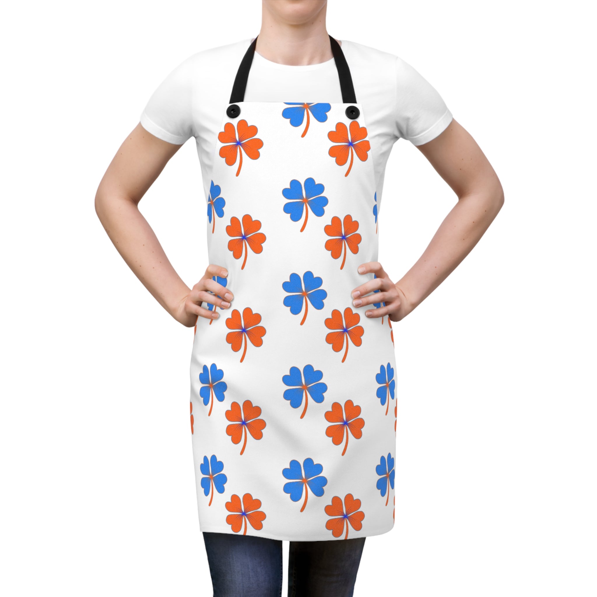 Bronco Blue & Orange Lucky Apron