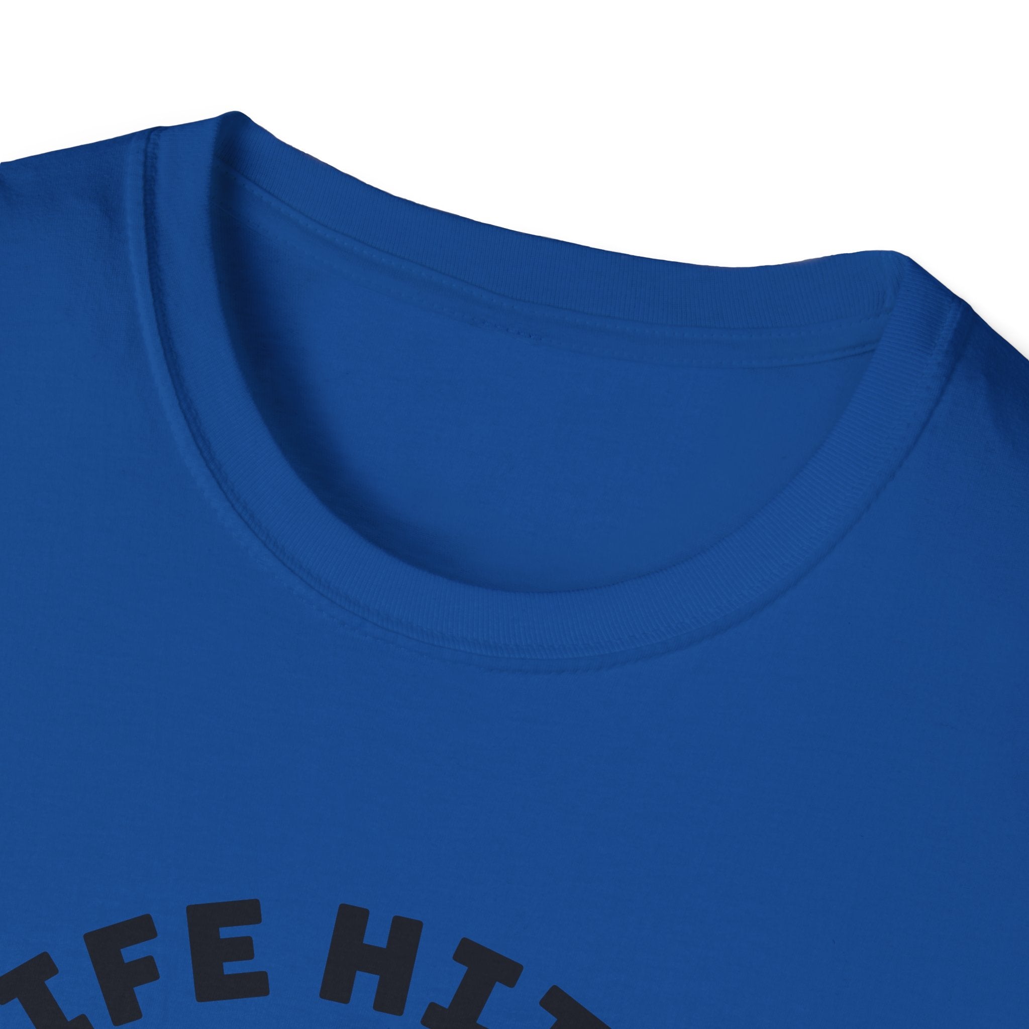 Knife Hit 90s spiral graphic T-Shirt | Freezer Buddy back print