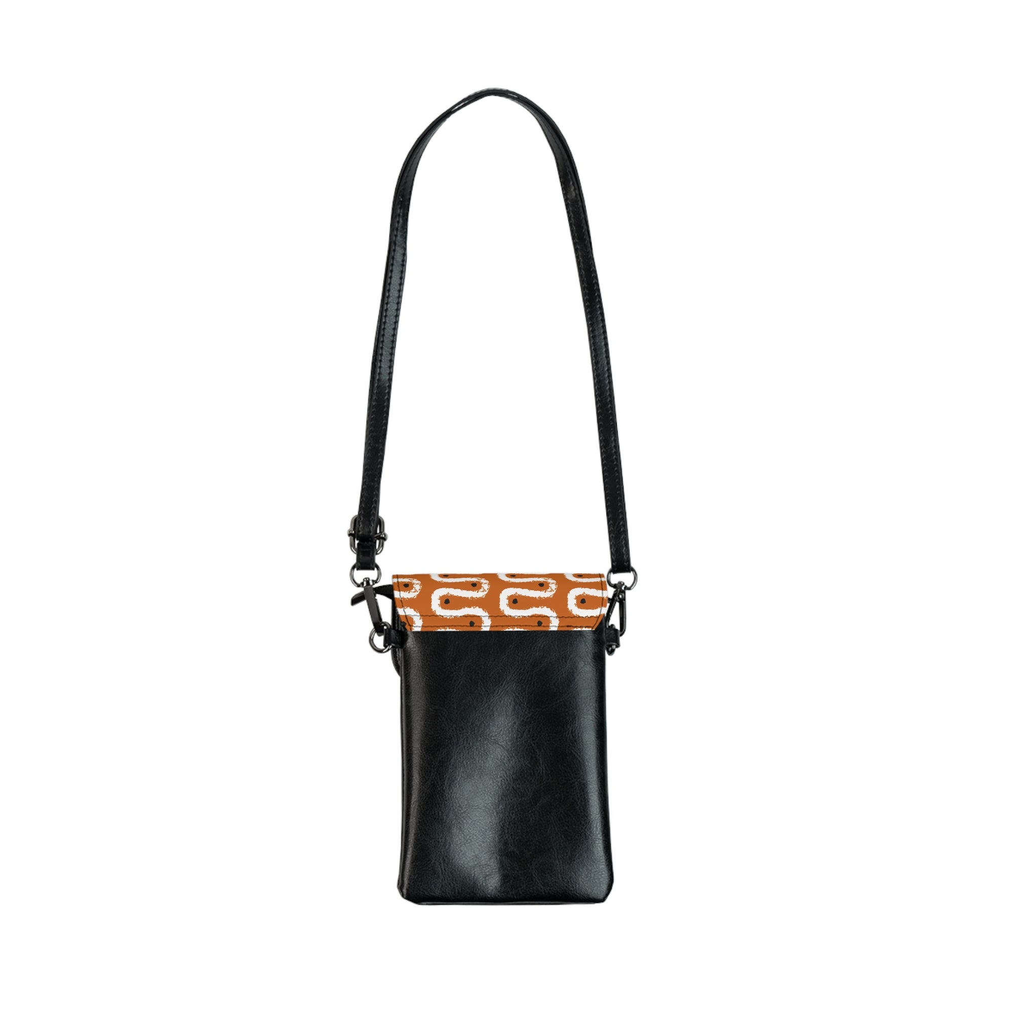 Abstract Rust Squiggle Phone Wallet
