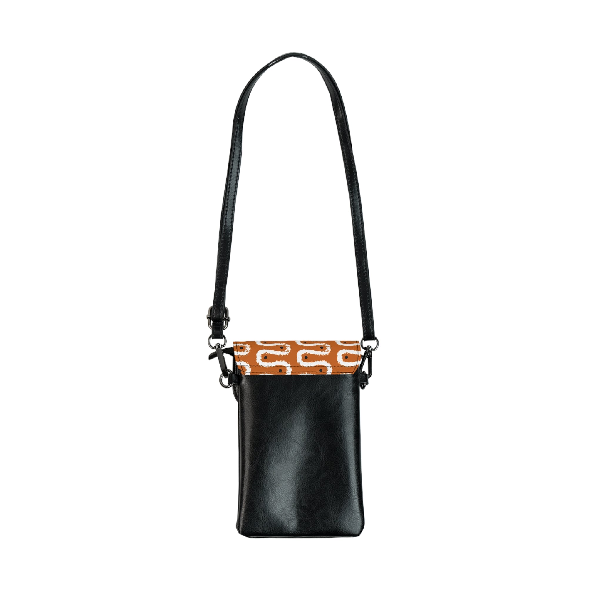 Abstract Rust Squiggle Phone Wallet