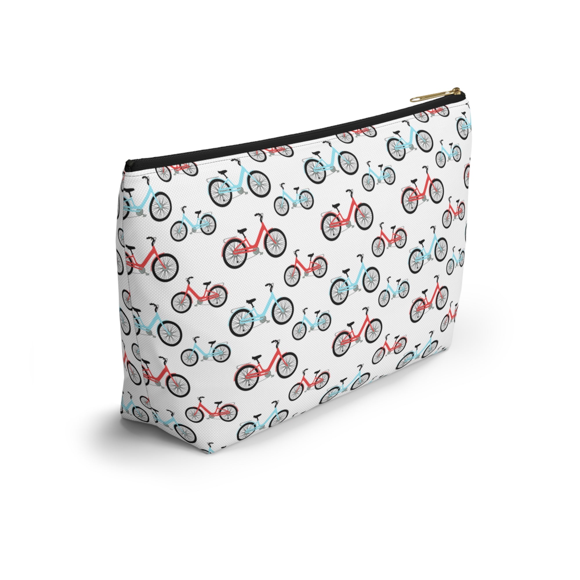 Bicycle-Themed Accessory Pouch