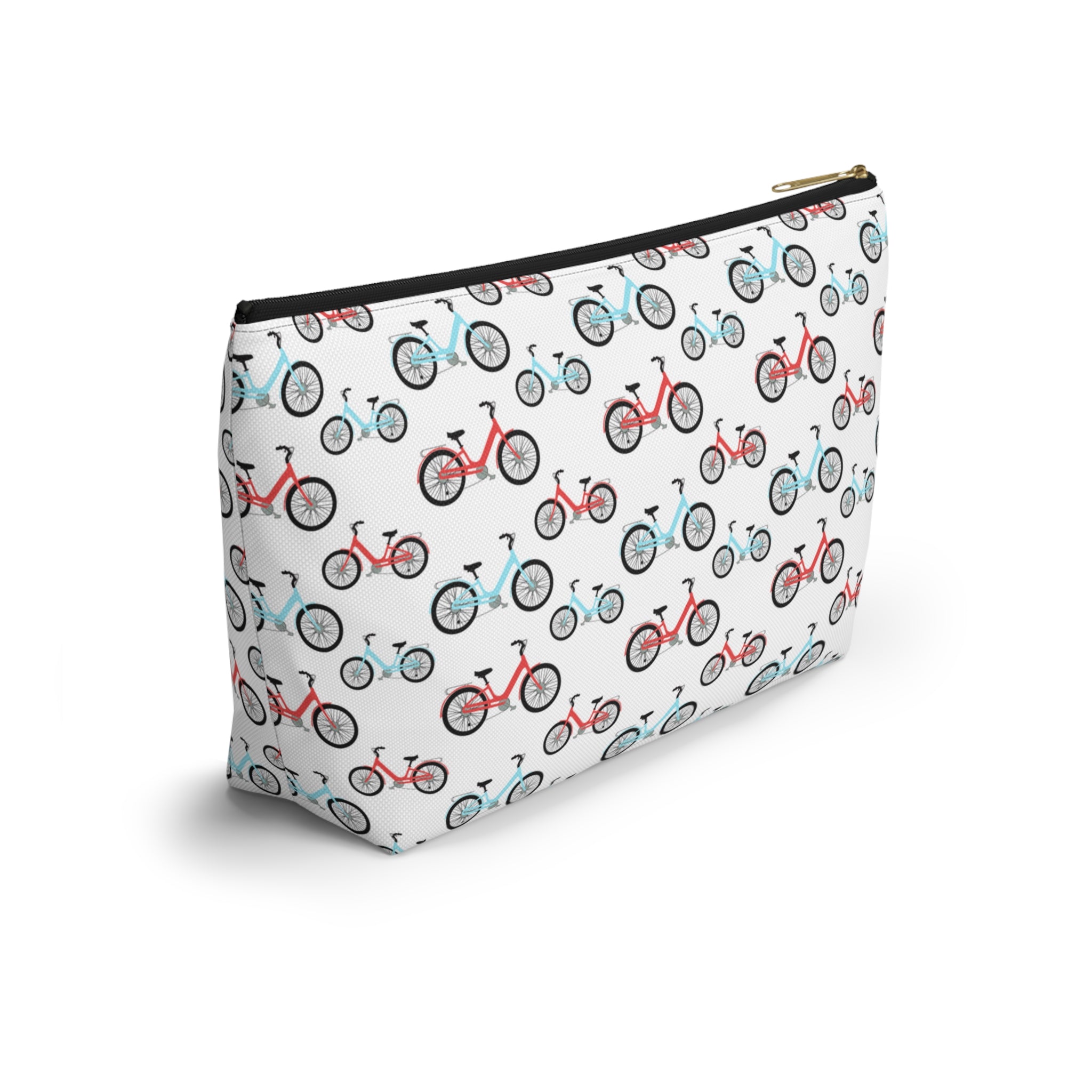 Bicycle-Themed Accessory Pouch