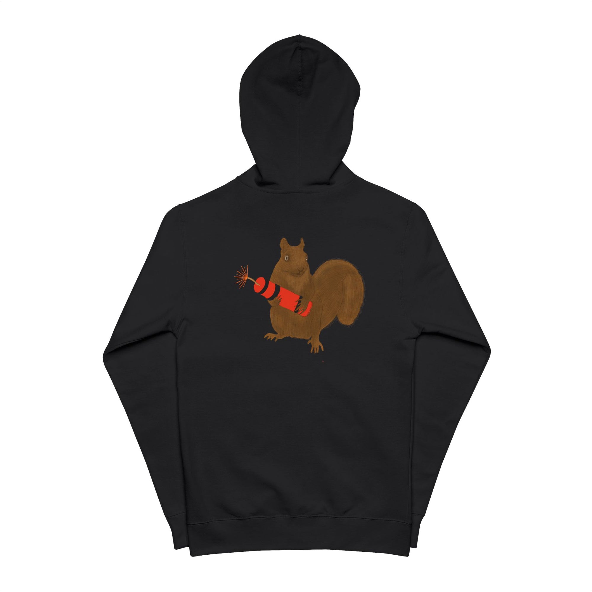 Squirrel Wear Zip It Hoodie