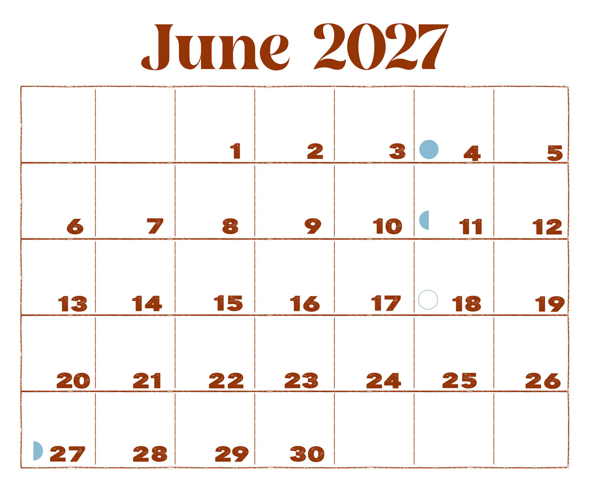 Roatan, Honduras Sloth Calendar, Beach Vibes 2027 Calendar