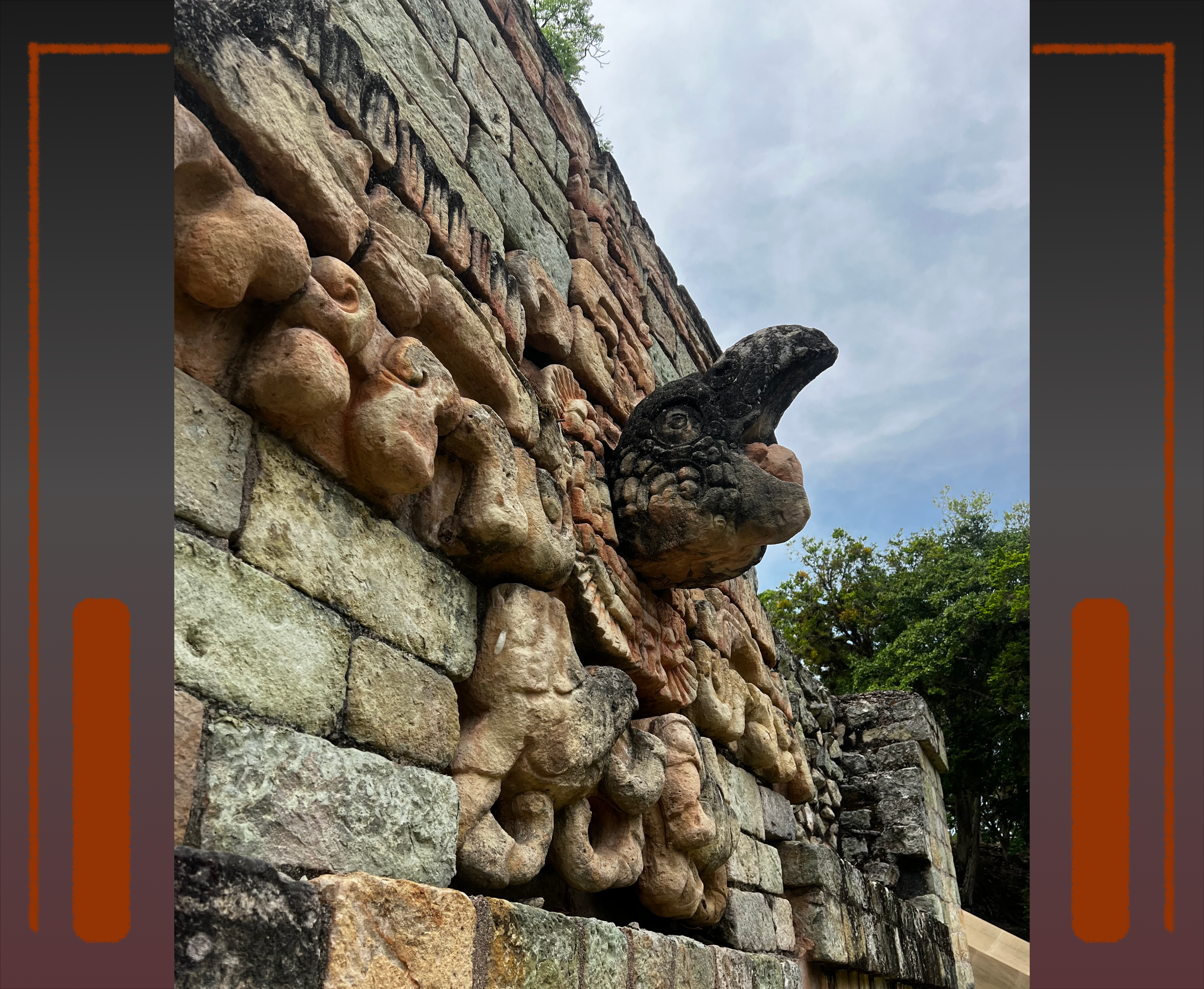 Mayan Ruins Wall Calendar 2027 — Copan Historical Ruins Photography Calendar