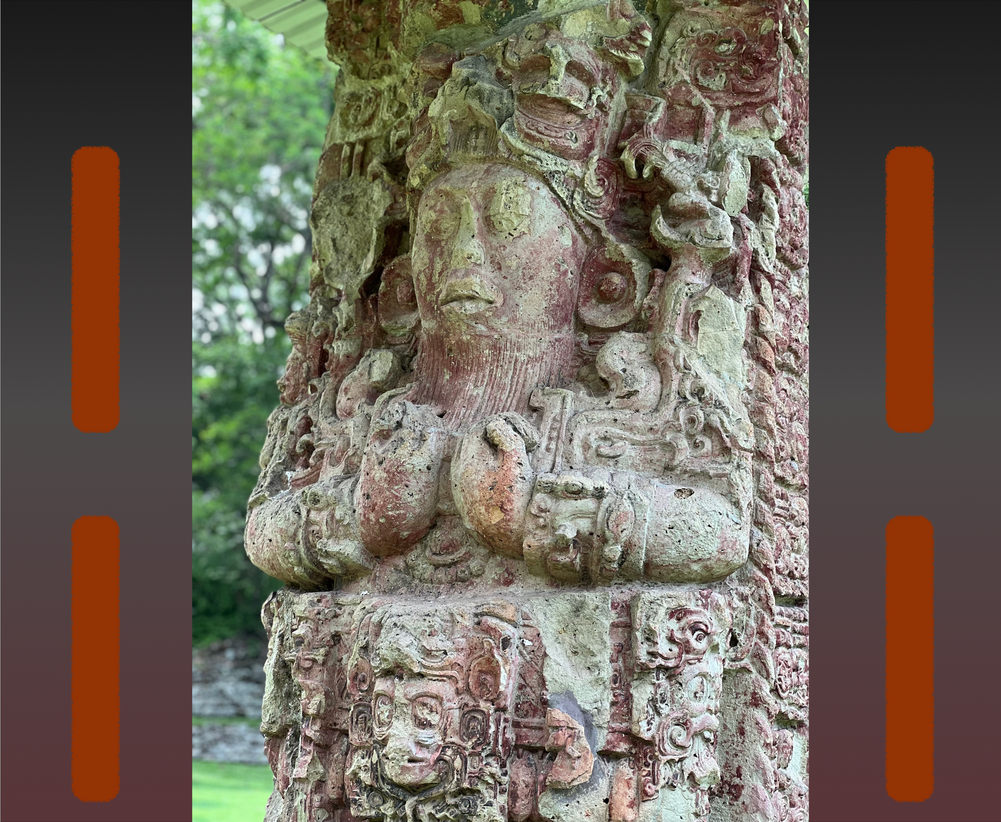 Mayan Ruins Wall Calendar 2027 — Copan Historical Ruins Photography Calendar
