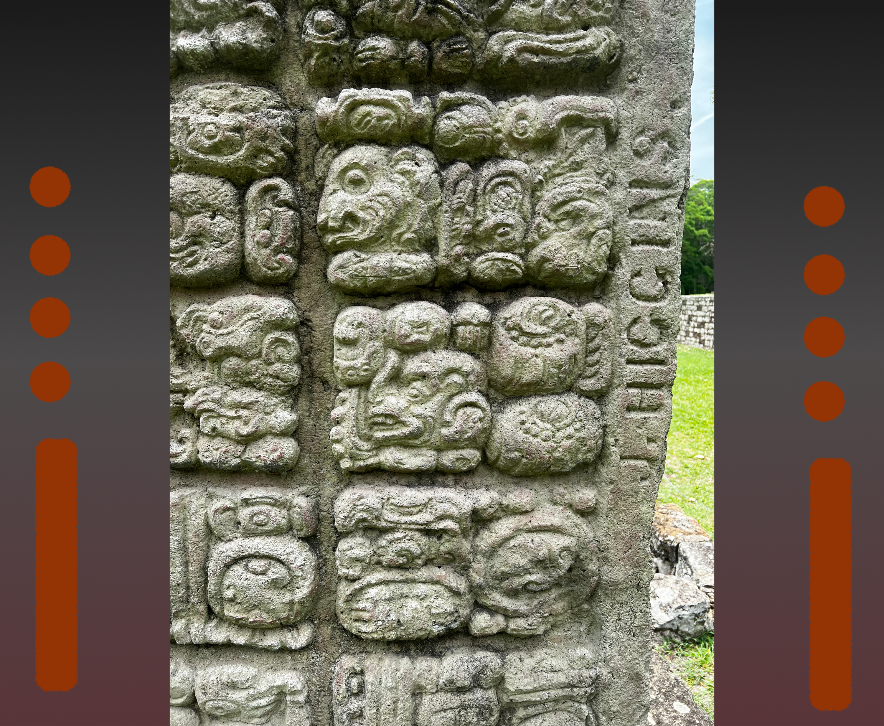 Mayan Ruins Wall Calendar 2027 — Copan Historical Ruins Photography Calendar