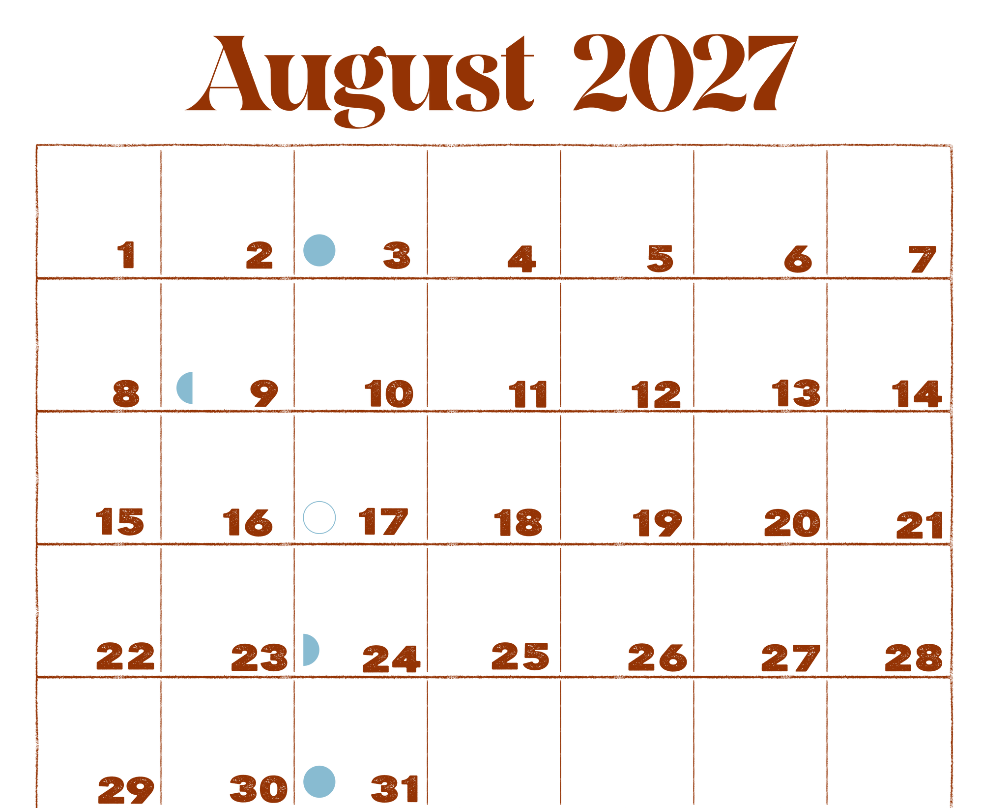Mayan Ruins Wall Calendar 2027 — Copan Historical Ruins Photography Calendar