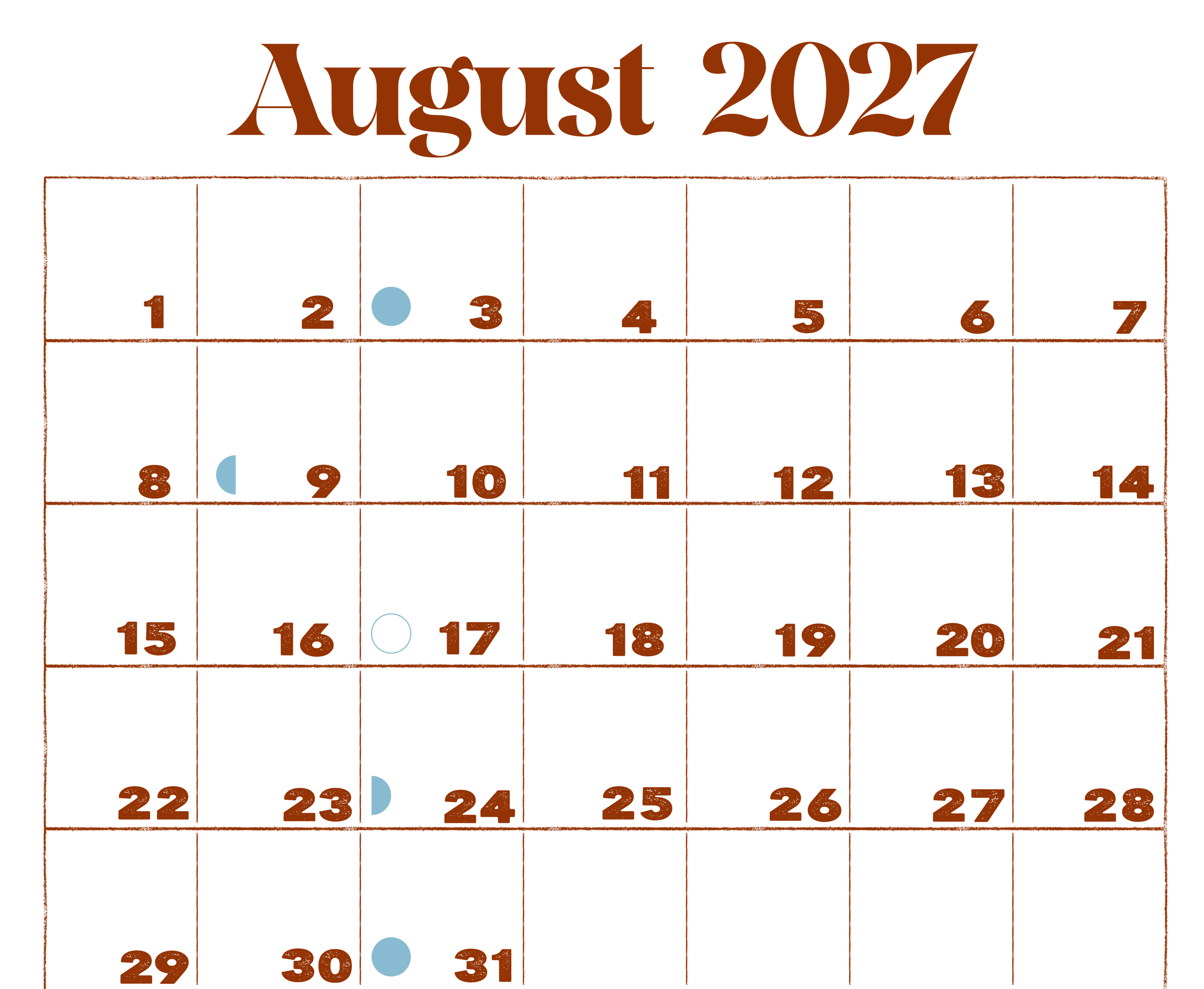 Mayan Ruins Wall Calendar 2027 — Copan Historical Ruins Photography Calendar