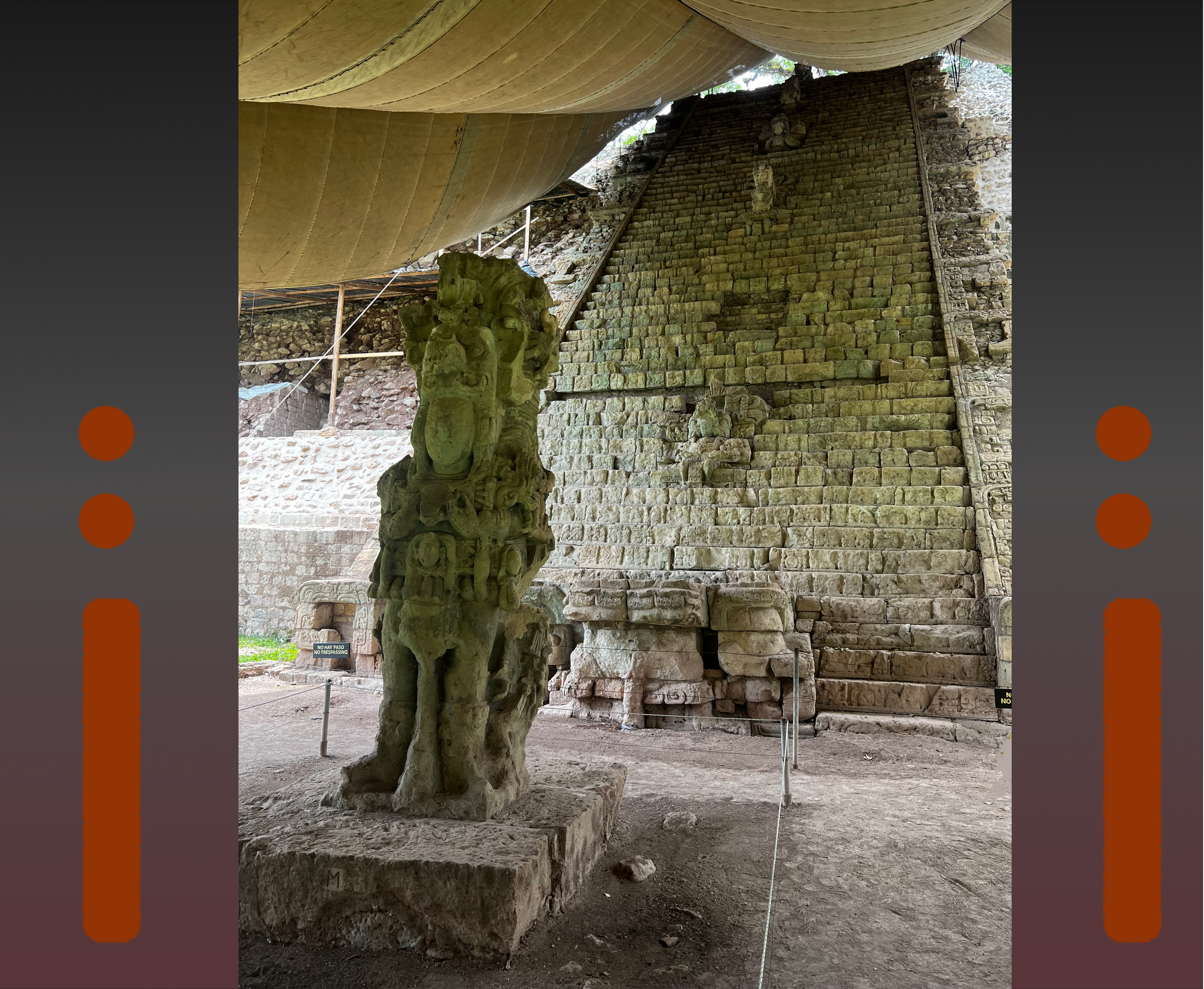 Mayan Ruins Wall Calendar 2027 — Copan Historical Ruins Photography Calendar