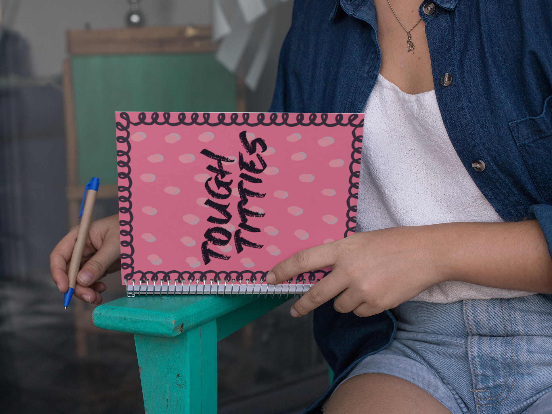 Tough Titties Spiral Notebook