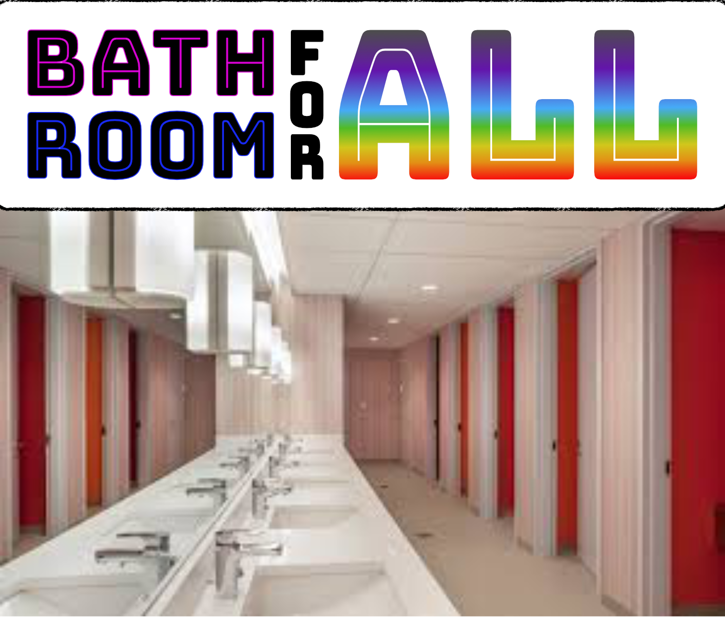 Bathroom For All Sticker